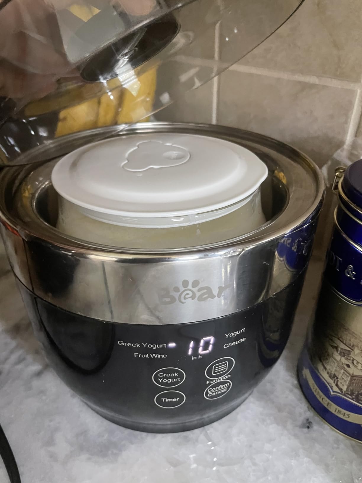 Bear Yogurt Maker, Greek Yogurt Maker Machine with Strainer&Timer Control customer photo 1