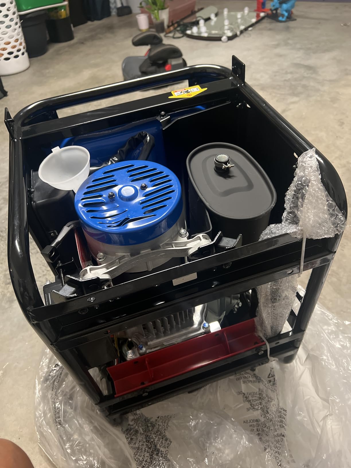 DuroMax XP5500HX 5,500-Watt Dual Fuel Portable Generator - Gas & Propane, Electric Start, RV & Emergency Ready customer photo 2