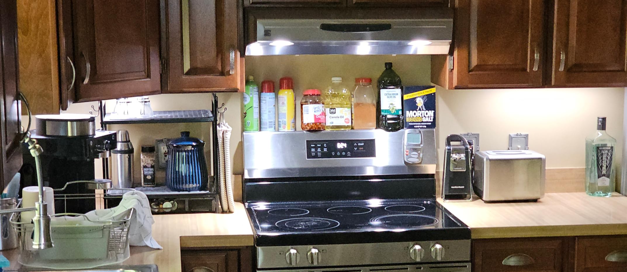 GETINLIGHT 24-Inch Hardwired Only LED Under Cabinet Light, 5000K customer photo 2