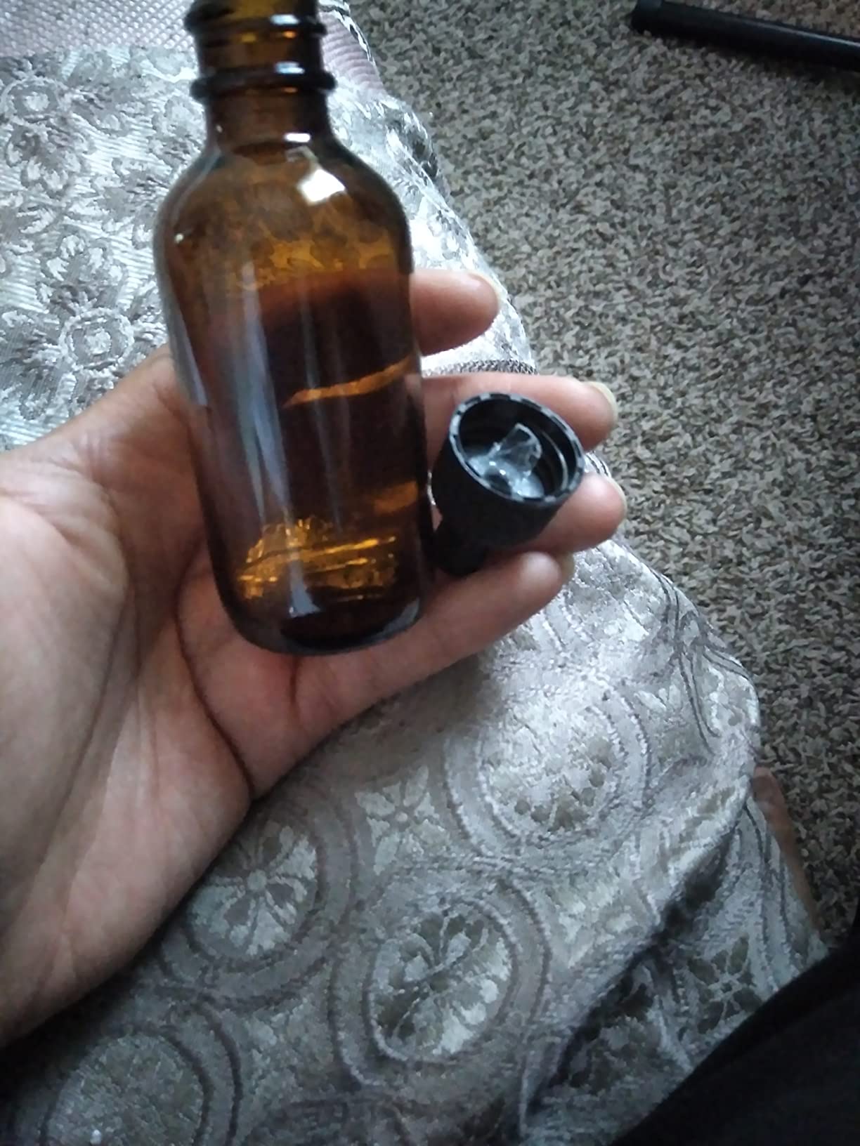 Eternal Moment 48 Pack 1 oz Eye Dropper Bottles 30ml Amber Glass Bottle Set customer photo 2