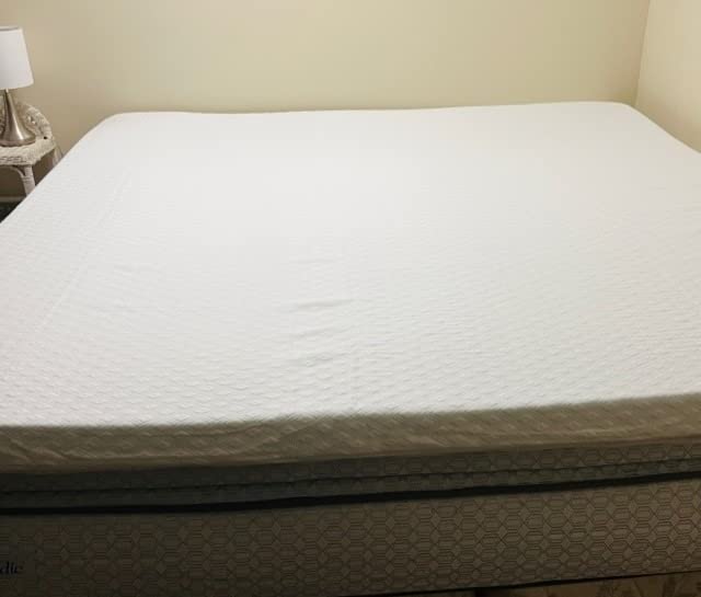 EDILLY 3 Inch Cooling Gel Memory Foam Mattress Topper Queen Size customer photo 2