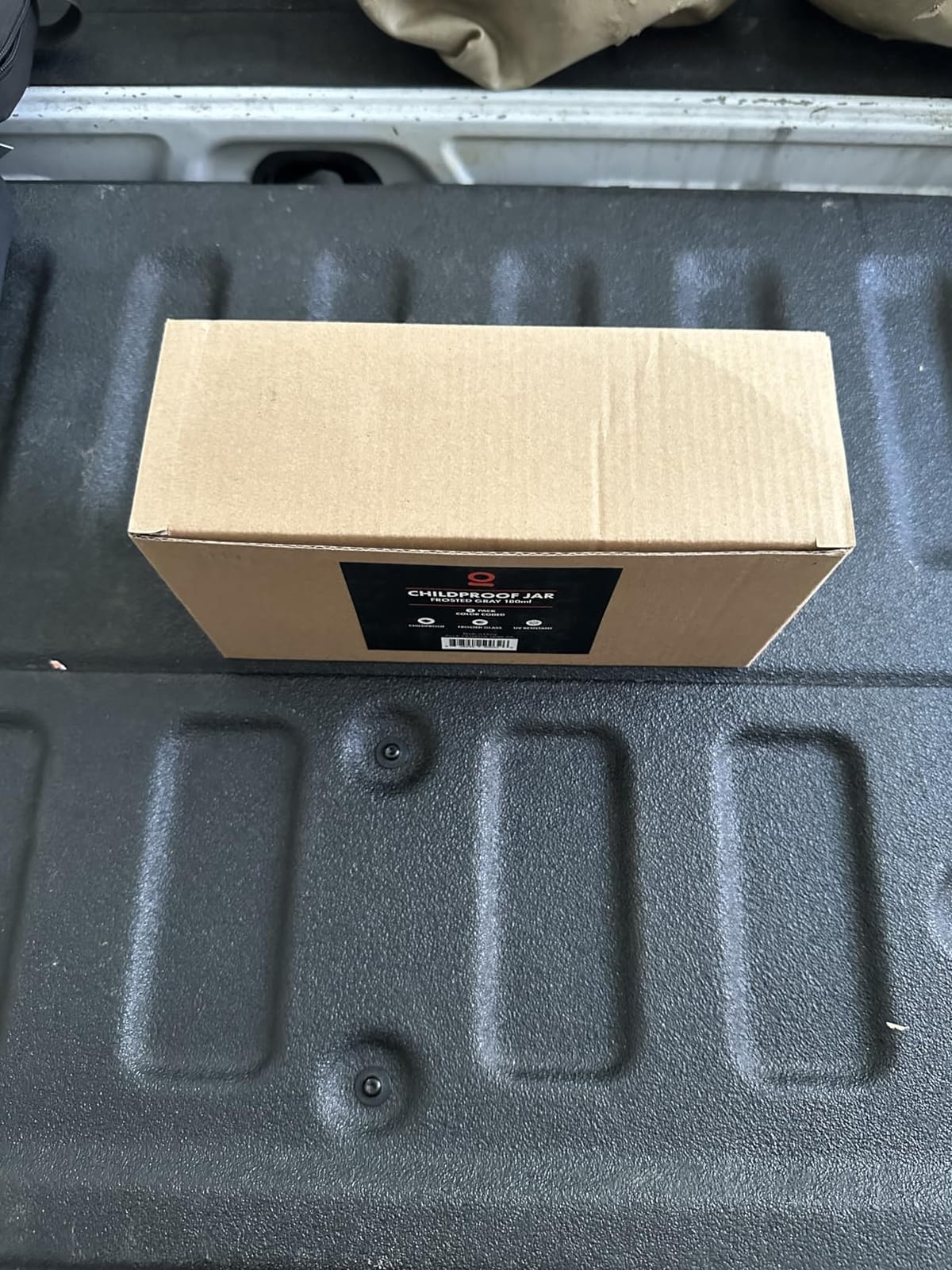 ONGROK Glass Storage Jar, 180ml, 3 Pack | UV Herb/Spice Jar with Child‑Resistant Lid, Color‑Coded Glass Containers to Preserve Smell and Aroma customer photo 2