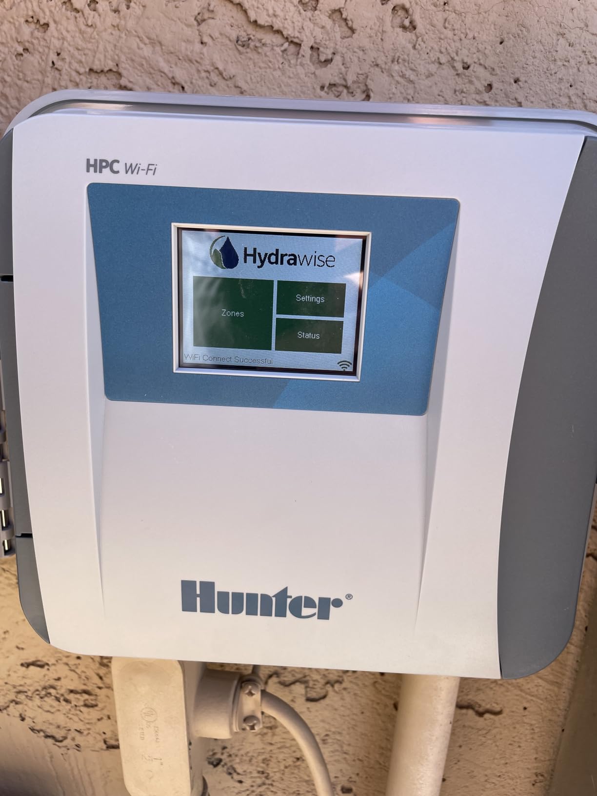 Hunter HPC400 Sprinkler Controller, 4 Zone, WiFi Smart Sprinkler Timer customer photo 1