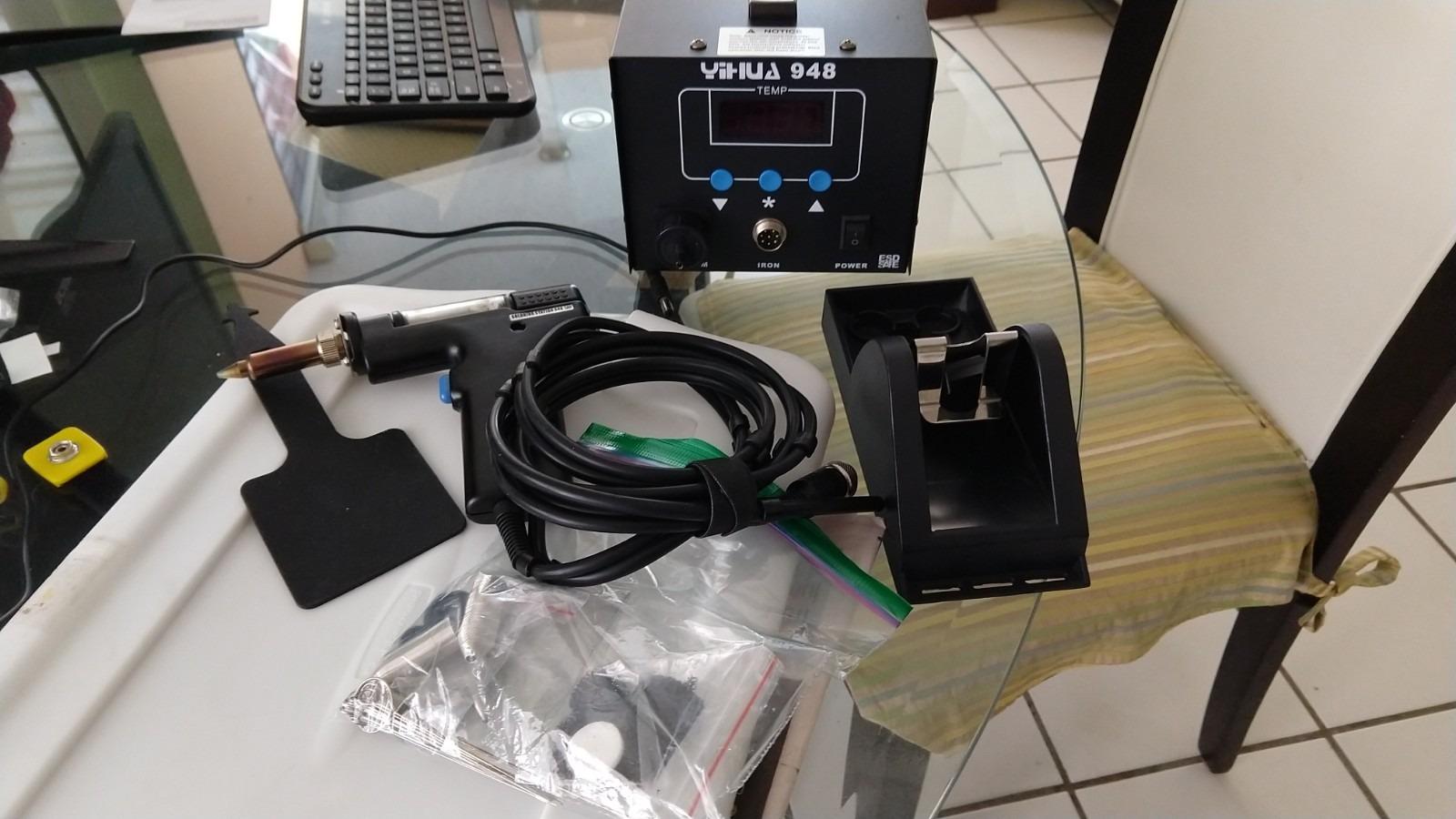 YIHUA 948 Standard Desoldering Station, 80W, with Auto Shutoff, Variable Precise Temperature (716°F ~ 896°F), ºC/°F display, Sleep Function and More. customer photo 2