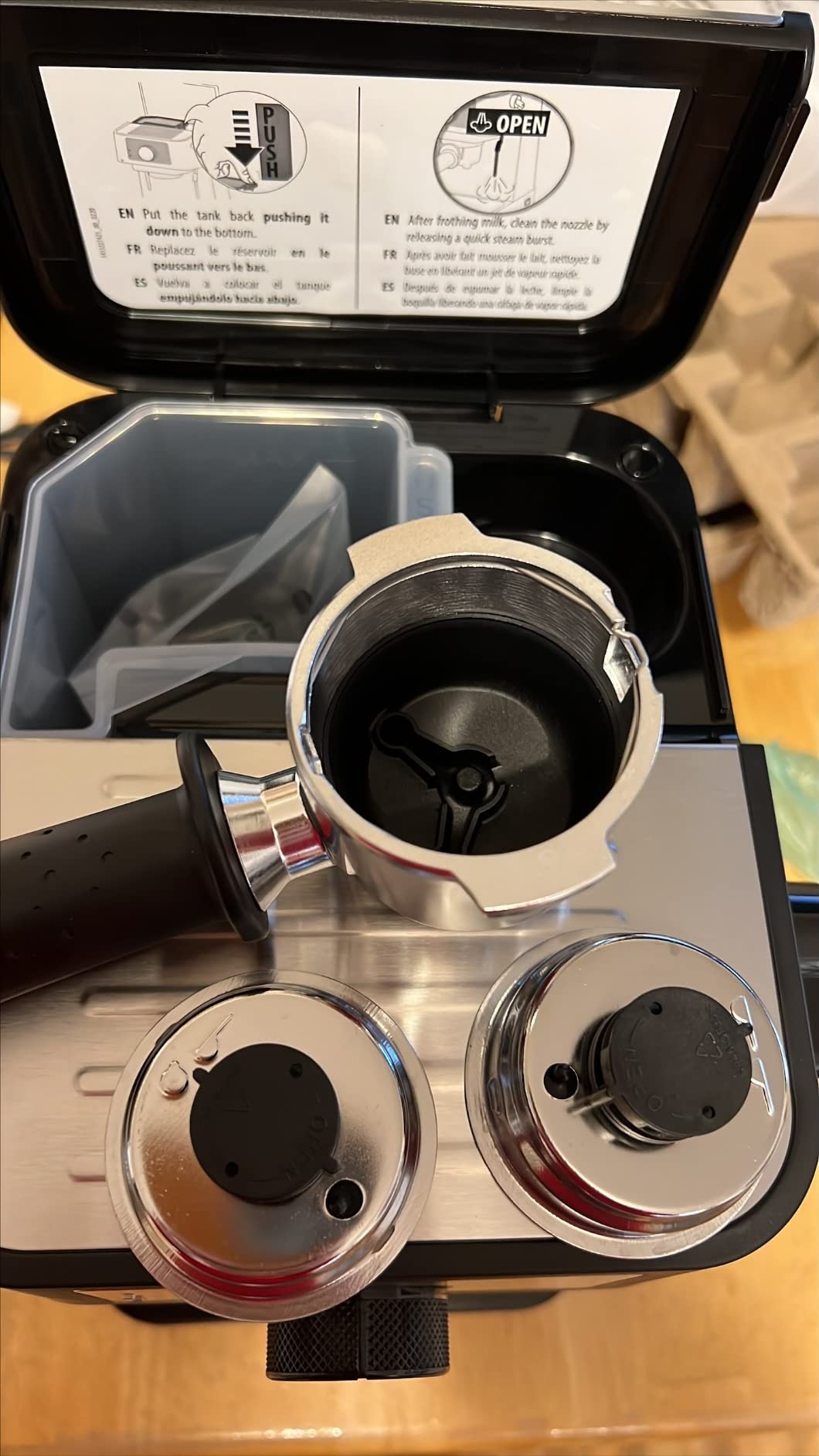 De'Longhi Stilosa Compact Manual Espresso Machine, Manual Milk Frother customer photo 2