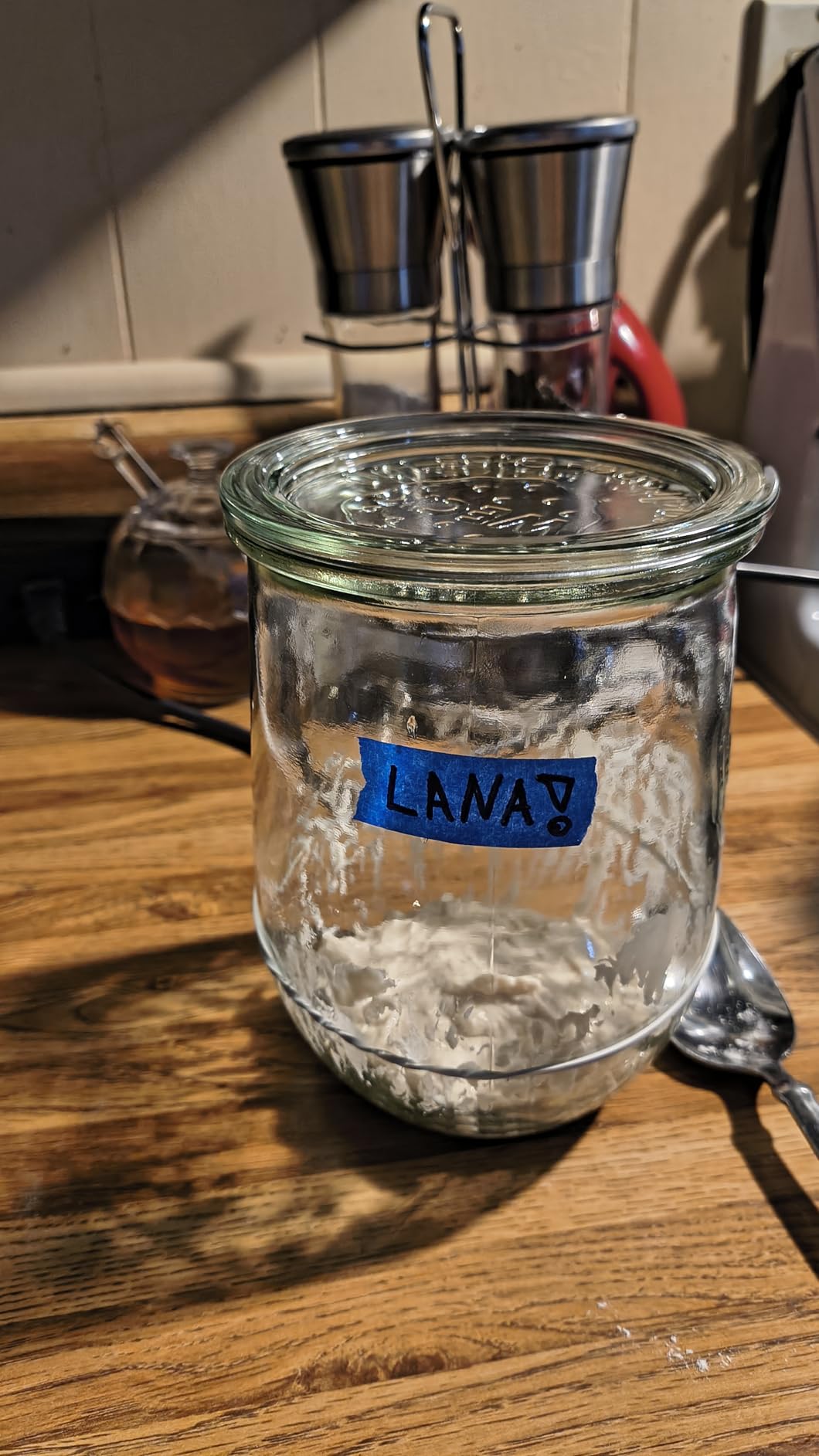 Weck Tulip Jars 1 Liter - Large Sour Dough Starter Jars with Wide Mouth - Suitable for Canning and Storage - 2 with Glass Lids customer photo 2