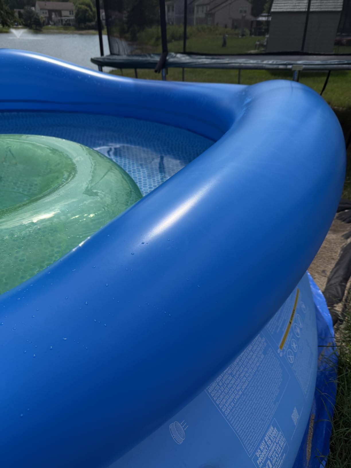 Intex Easy Set 8ft x 24in Inflatable Ring Above Ground Pool Set w/Pump customer photo 2