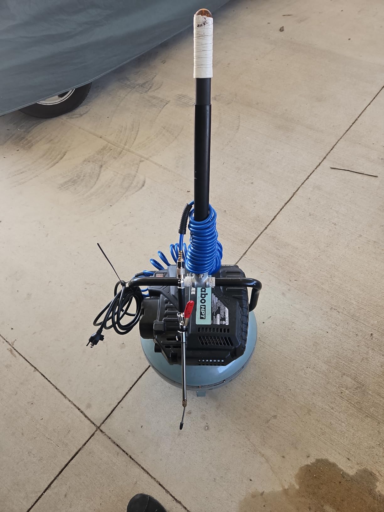 Metabo HPT Portable Pancake Air Compressor, 6 Gallon 200 PSI, EC914S customer photo 1