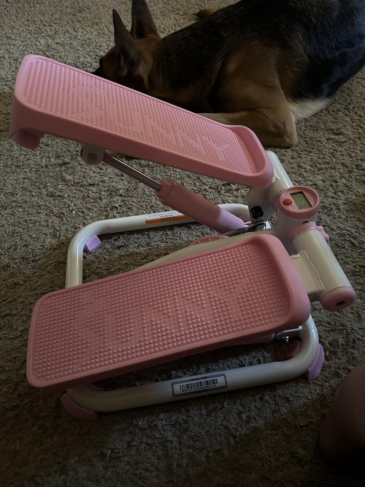 Sunny Health & Fitness Mini Stepper w/LCD Monitor & Adjustable Step Height customer photo 1