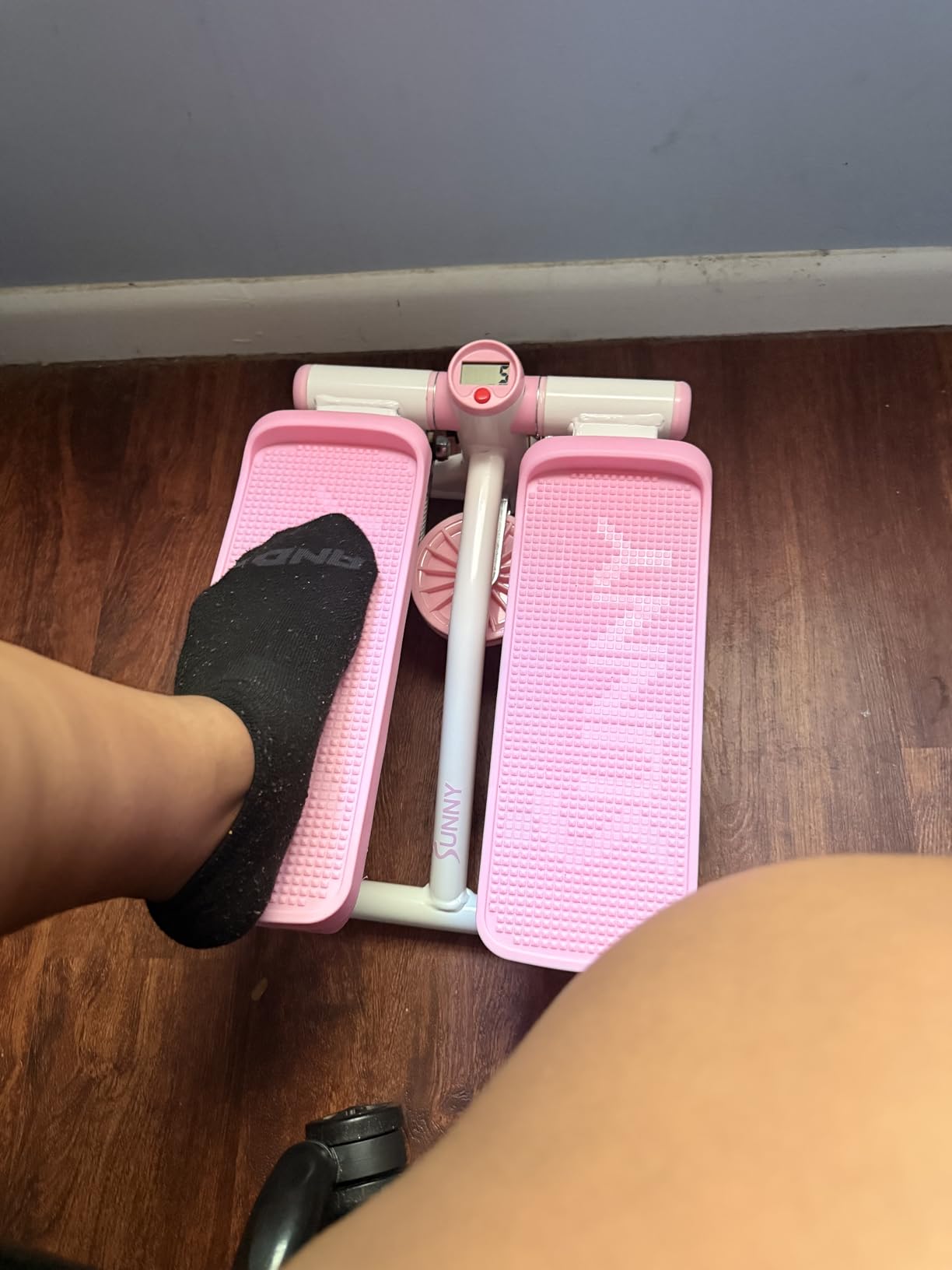 Sunny Health & Fitness Mini Stepper w/LCD Monitor & Adjustable Step Height customer photo 2