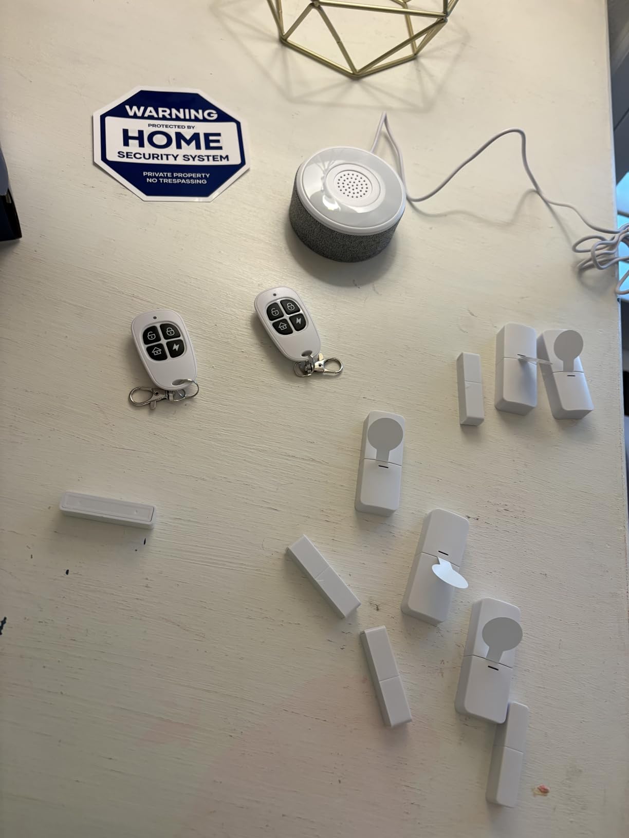 WiFi Door Alarm System, 8-Piece DIY Wireless Alarm Kit with Door Sensors customer photo 1