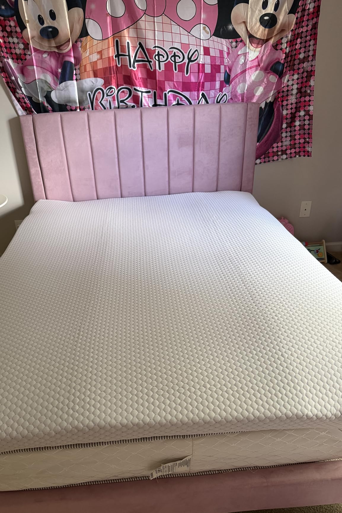 PERLECARE Queen 3 Inch Gel Memory Foam Mattress Topper with Cover customer photo 1