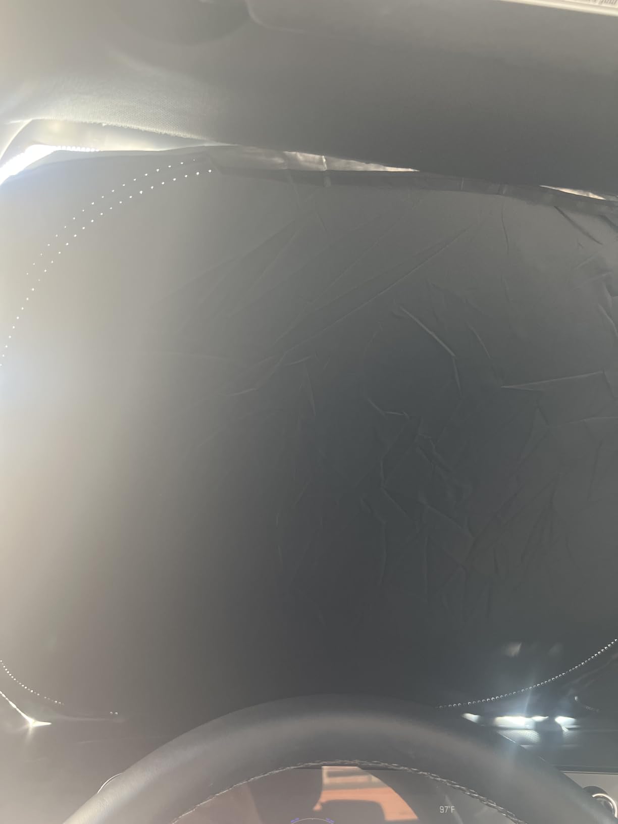 KUST Windshield Sun Shade Custom Fit for Toyota 4Runner 2010-2024 2025 2026 Accessories 4 Layers Sunshade Foldable Sun Protector Block UV Rays Keep Car Cooler customer photo 2