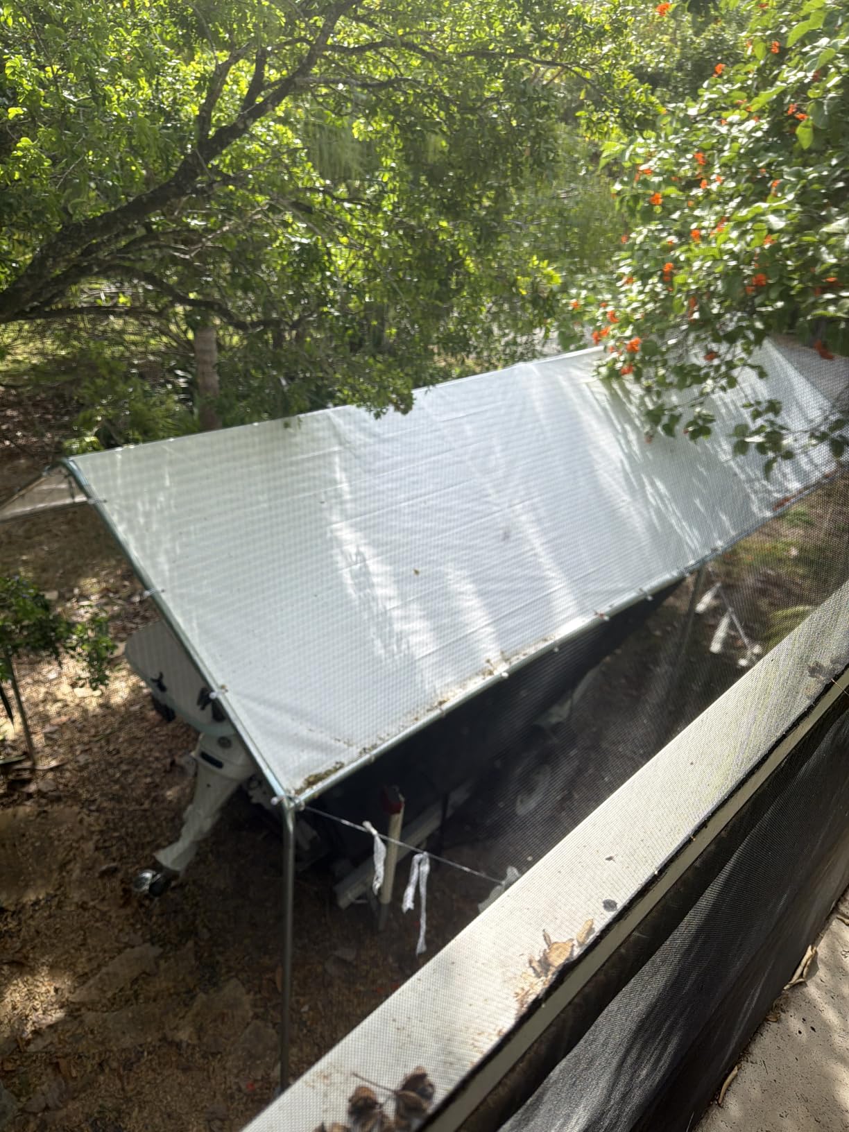 Outsunny 10'x20' Carport Outdoor Heavy Duty Galvanized Car Canopy Gray | Party Tent, Anchor Kit, 3 Reinforced Steel Cables customer photo 1