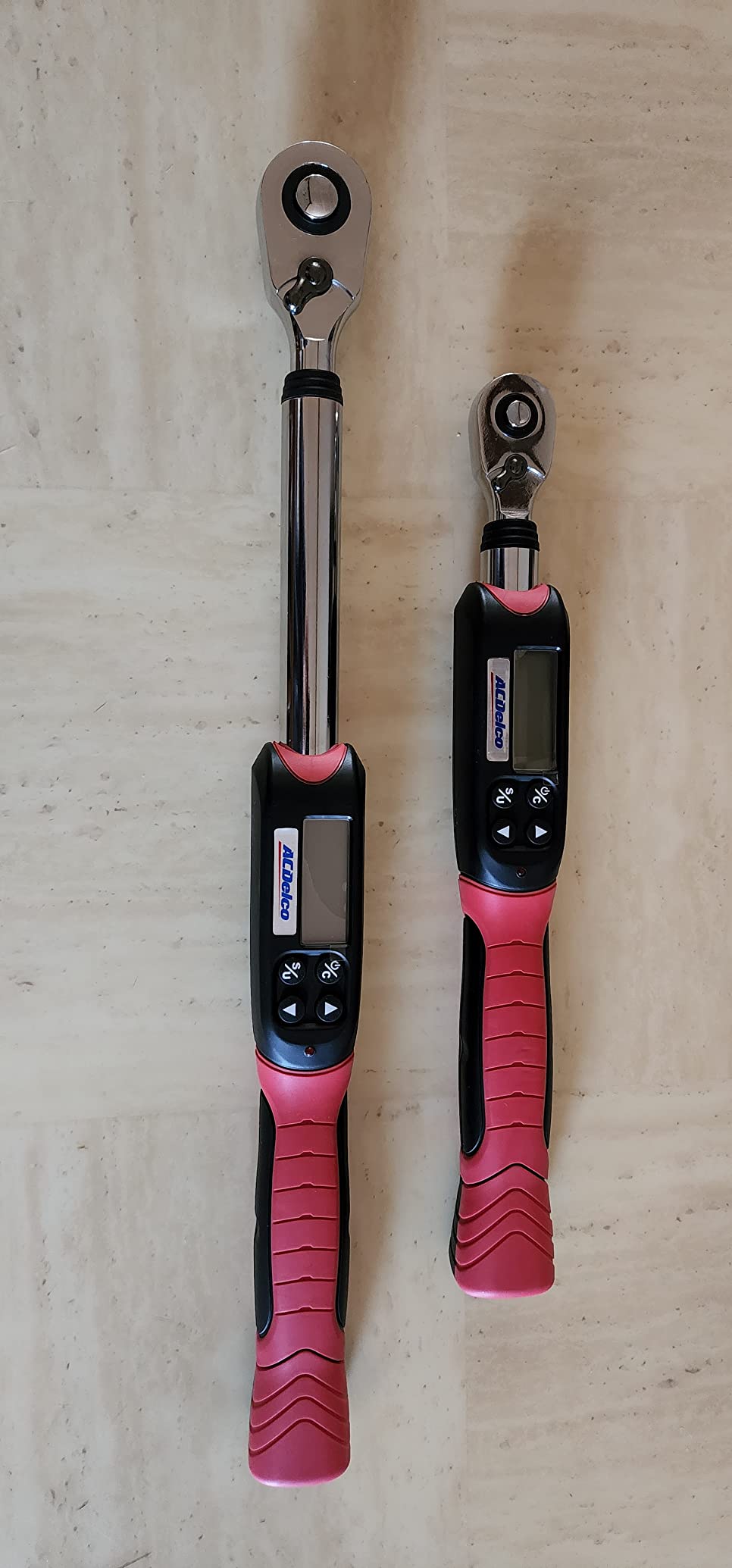 ACDelco ARM601-34 3/8” & ½” Heavy Duty Digital Torque Wrench Combo Kit with Buzzer and LED Flash Notification – ISO 6789 Standards with Certificate of Calibration customer photo 2