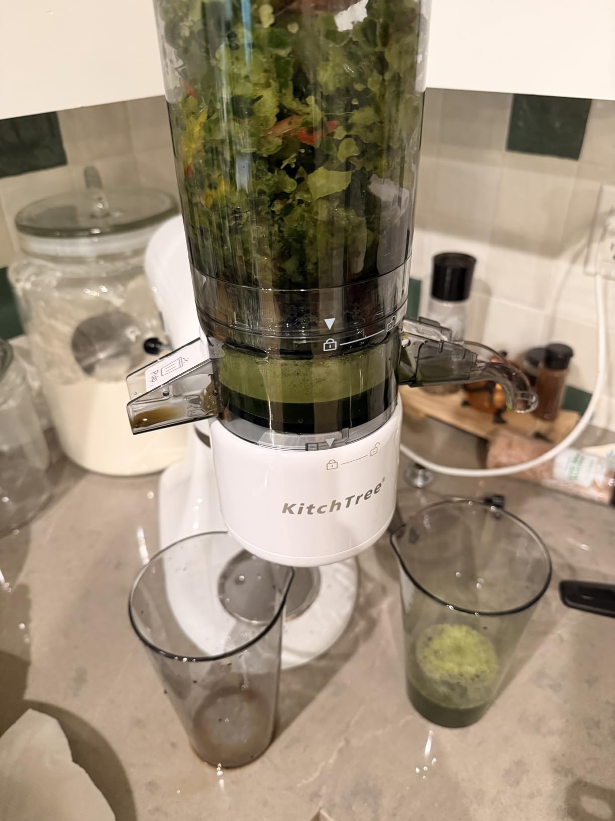 KITCHTREE Fruit & Vegetable Strainer Attachment Set for KitchenAid - Includes Food Grinder Attachment and Sausage Stuffer Tubes, Compatible with KitchenAid Stand Mixers customer photo 2