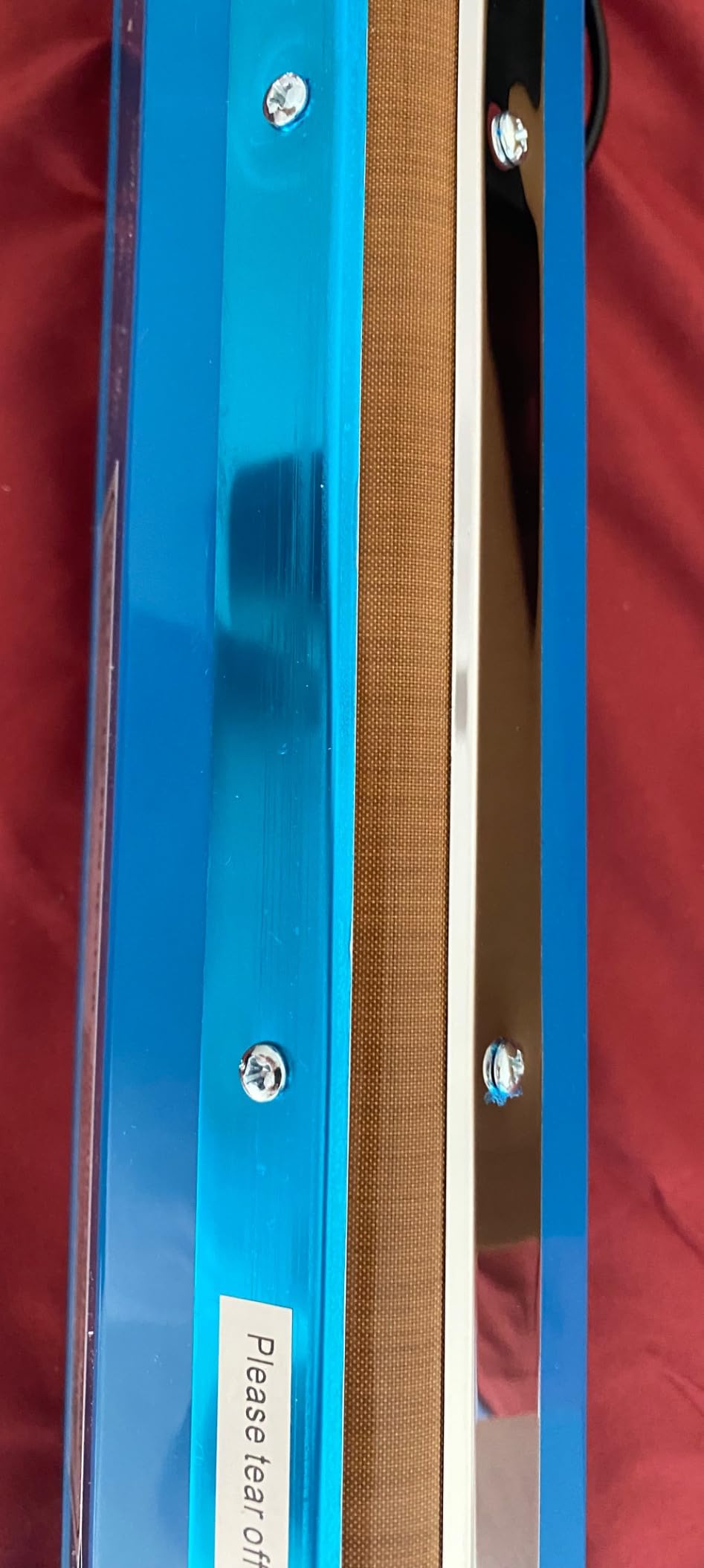 8 Inch Impulse Heat Sealer, Manual Poly Machine for Plastic Bags PE PP Bags with Extra Replace Element Grip customer photo 1
