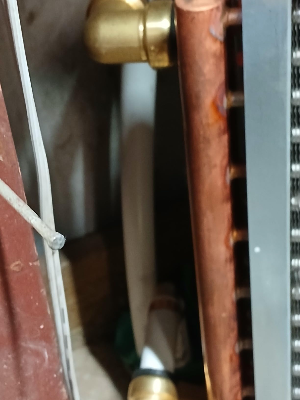 20x20 Heat Exchanger Water To Air, Forced Air Heating with 1