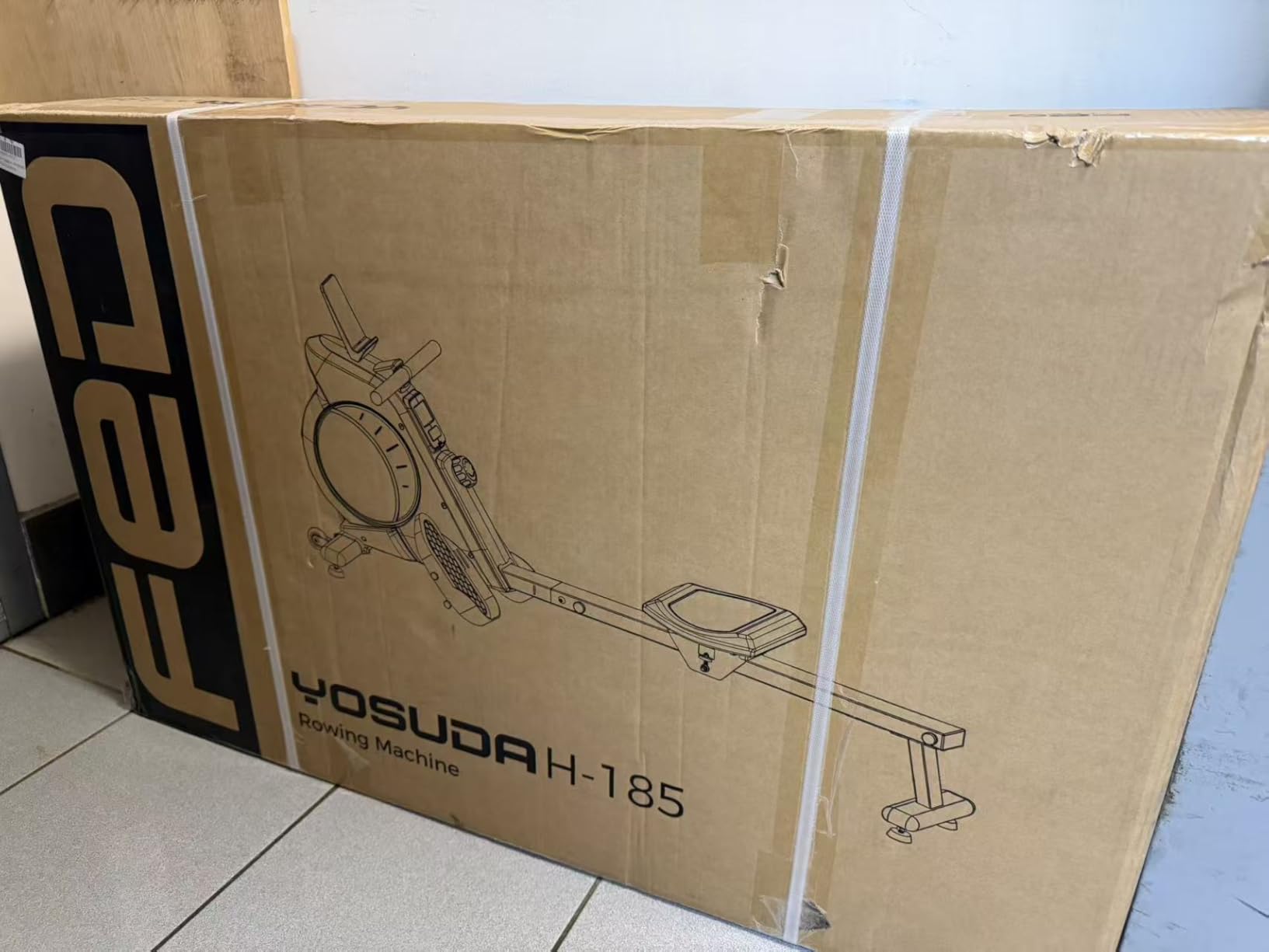 YOSUDA Rowing Machine for Home, Magnetic Rower with 16-Level Resistance customer photo 1