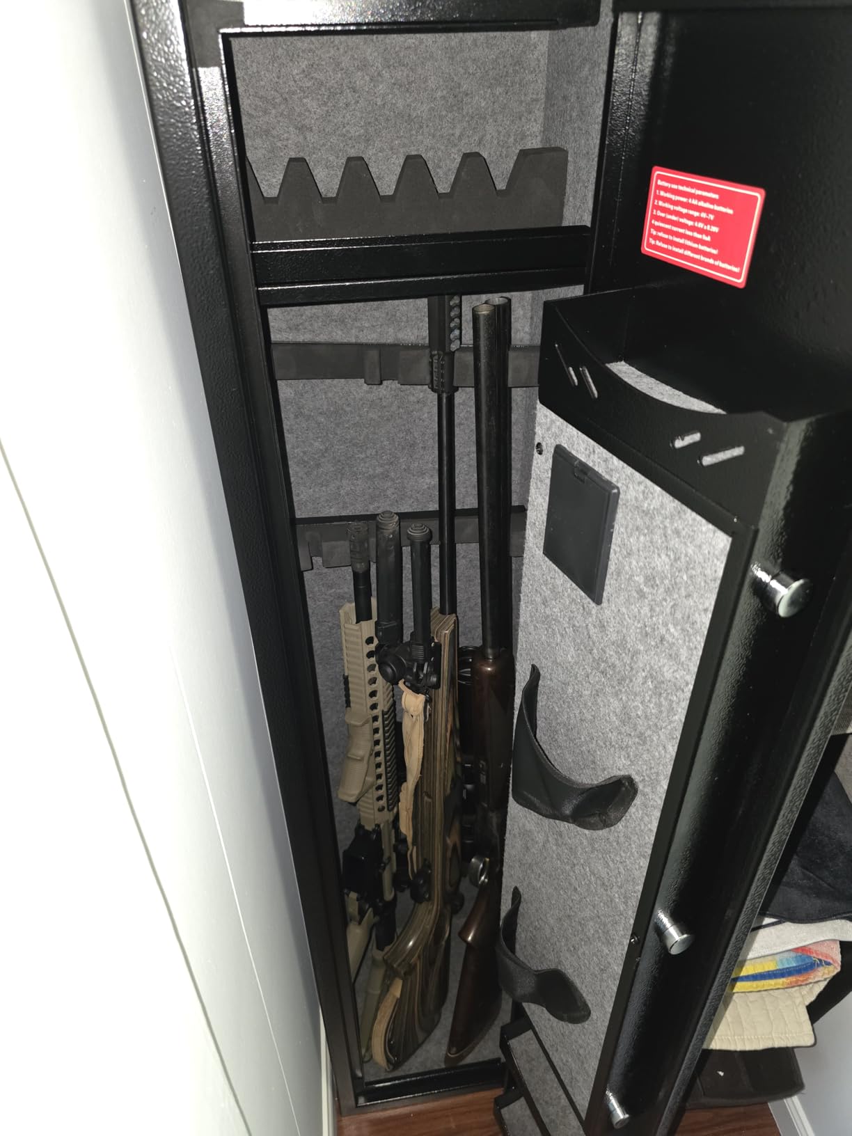 Kaer 4-5 Biometric Gun Safe for Rifles and Pistols,Long Rifle Safe for Home customer photo 2