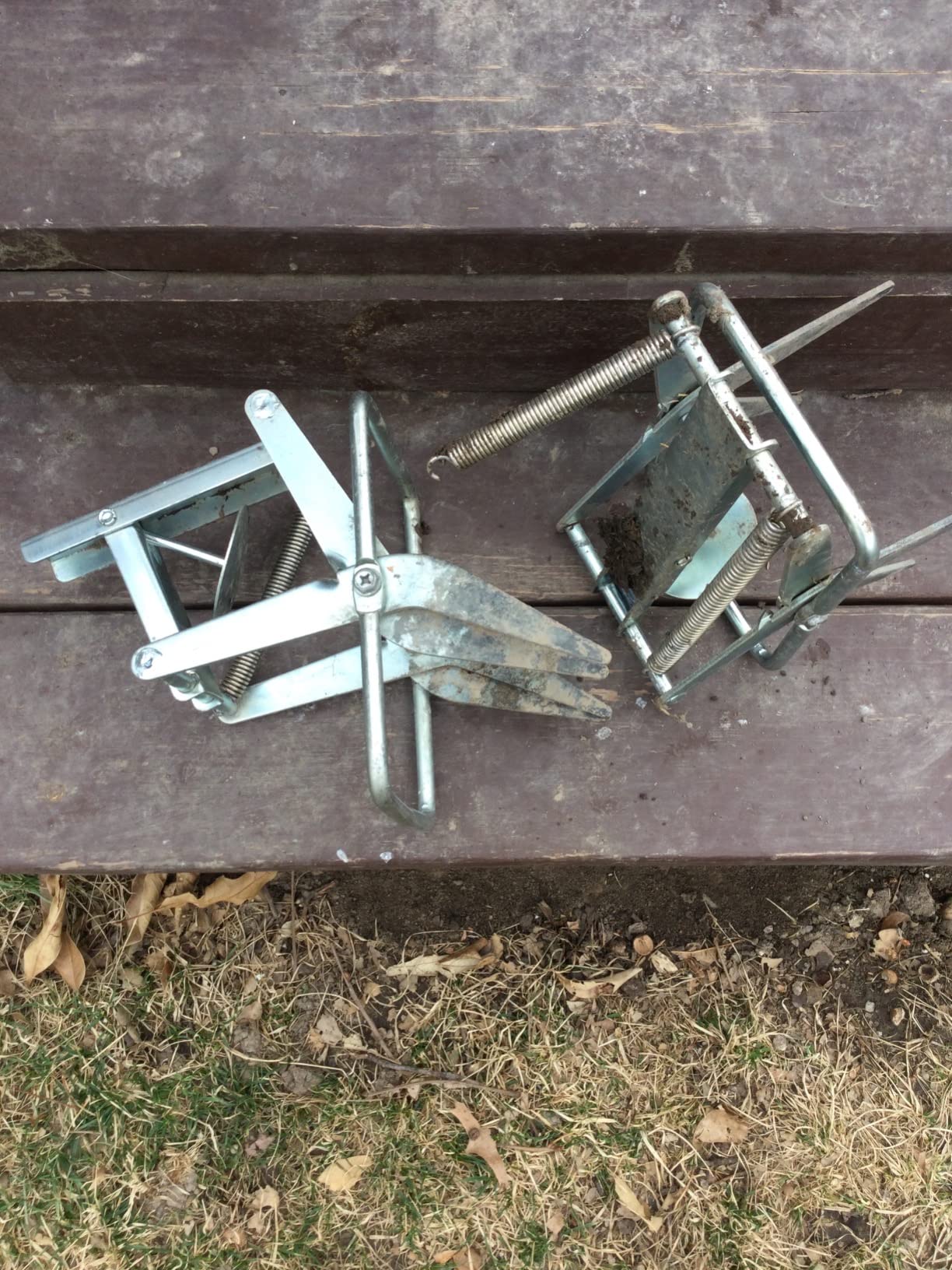 FPS (2 Pack) Easy Set Mole Traps Easy One-Step, Out-of-Sight, Galvanized Steel Sold ONLY BY Fox Peak Supply customer photo 1