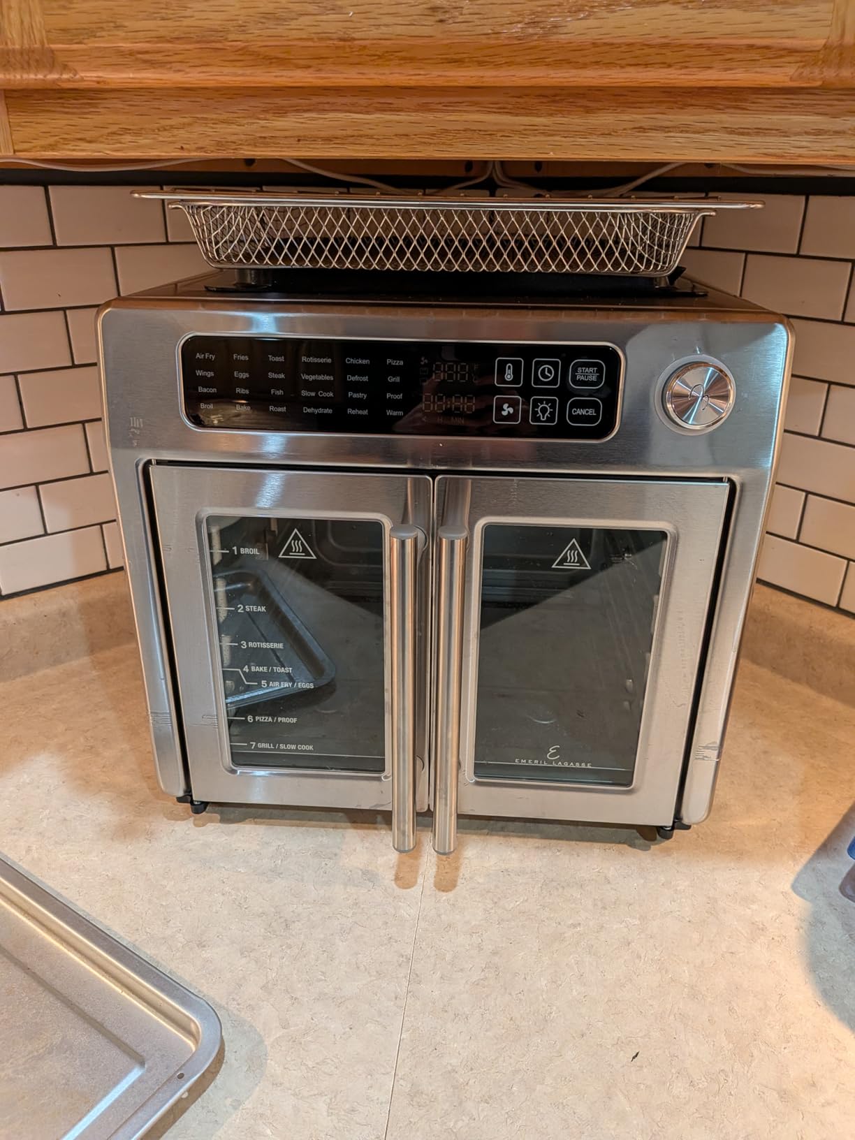 Emeril Lagasse 26QT French Door Multi-Function Air Fryer Toaster Oven customer photo 2