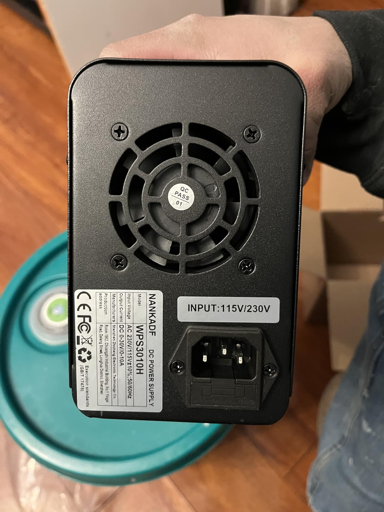 DC Power Supply Variable, Bench Power Supply with Encoder Adjustment Knob, Output Enable/Disable Button, Adjustable Power Supplies with USB Quick-Charge, Short Circuit Alam (30V 10A Black) customer photo 2
