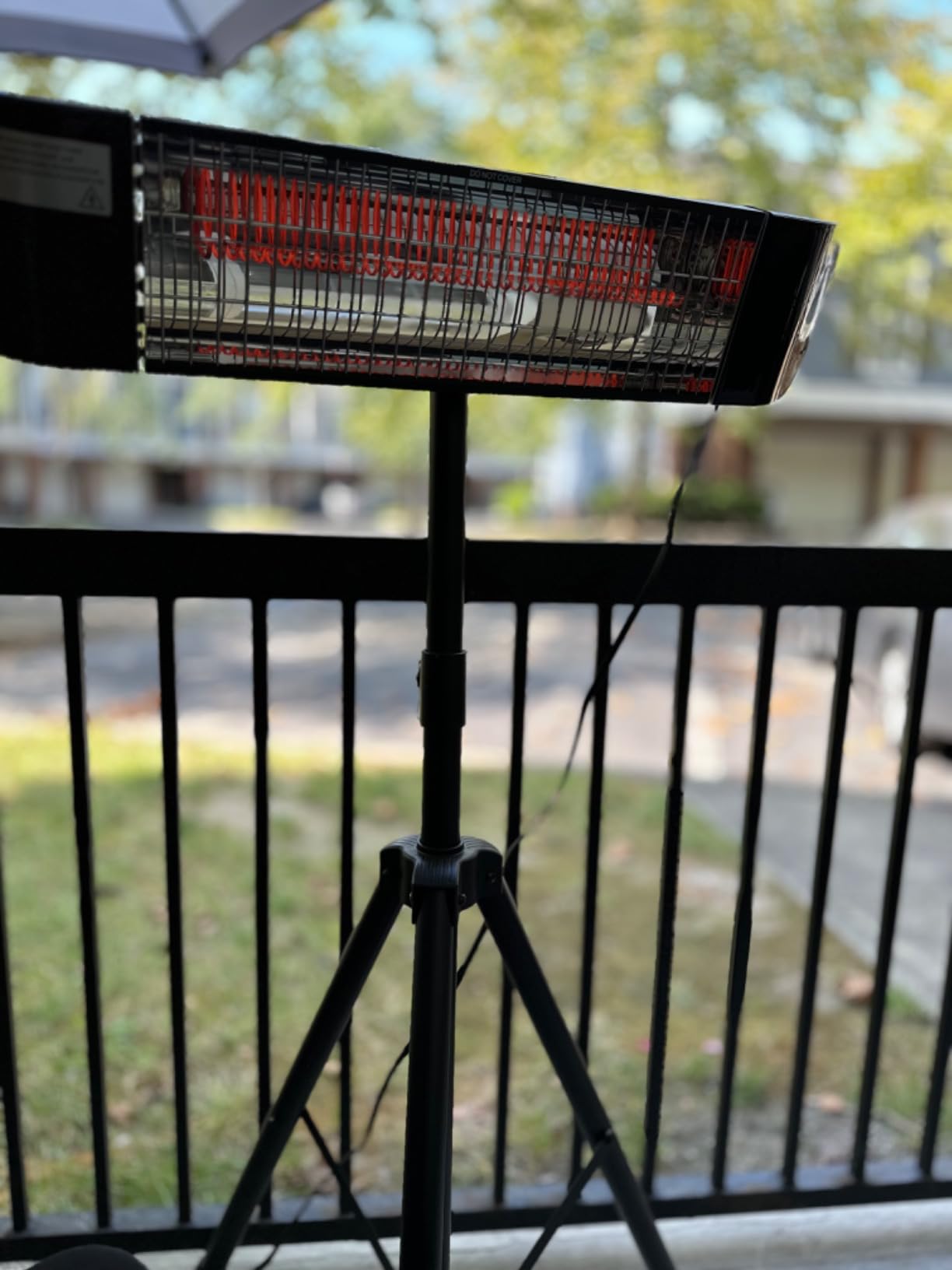Paraheeter Outdoor Electric Infrared Patio Heater, 1500W customer photo 1