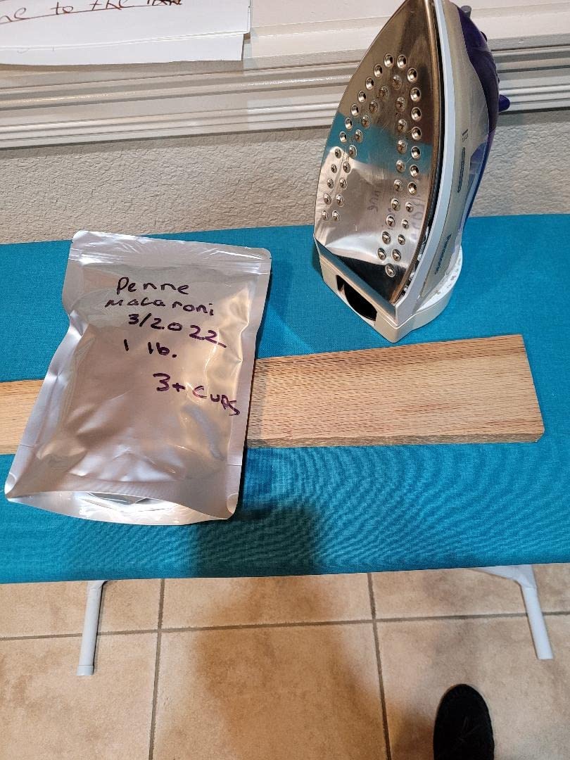 100pcs Mylar Bags for Food Storage 12 Mil Thick with 150x400cc Oxygen Absorbers & Labels, 3 Sizes (1 Gallon, 1 Quart, 1/2 Pint) - Stand-Up, Resealable & Heat Sealable for Long Term Food Storage customer photo 1