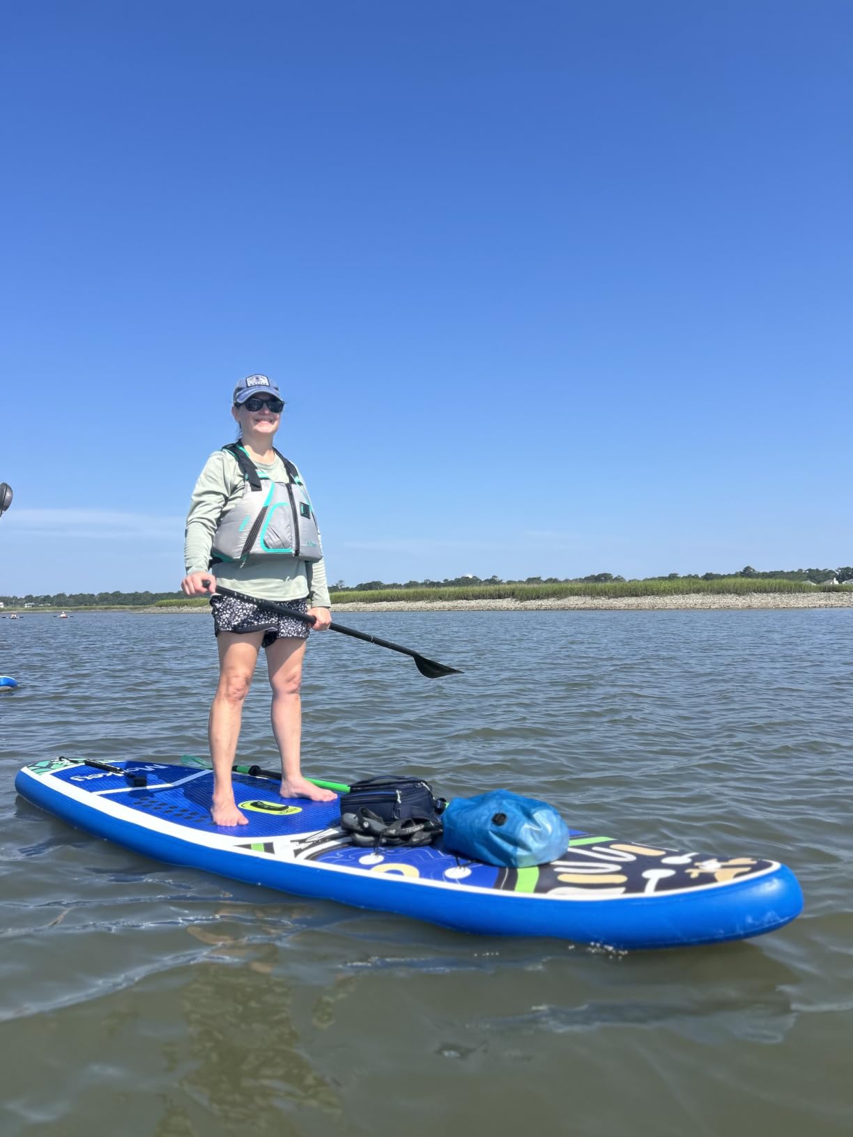 FEATH-R-LITE Inflatable Stand Up Paddle Board with Beginner SUP Accessories customer photo 2