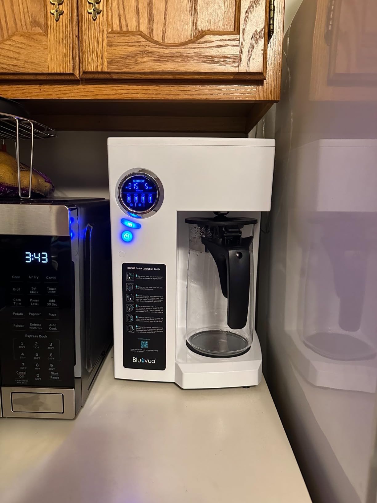 Bluevua RO100ROPOT Countertop Reverse Osmosis Water Filter System customer photo 1