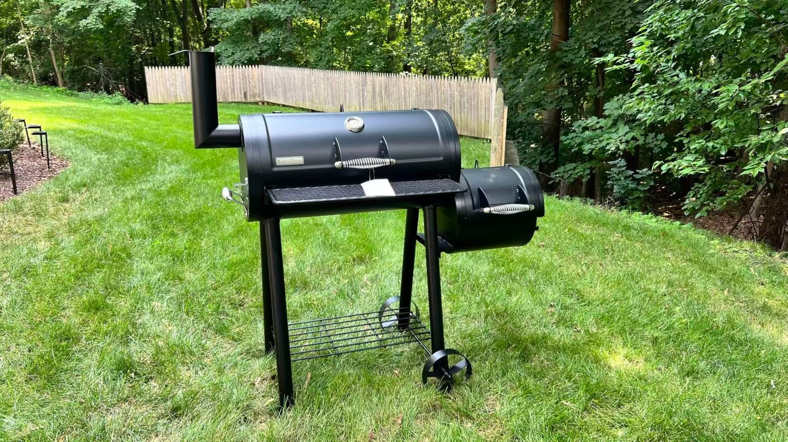 Captiva Designs Charcoal Grill with Offset Smoker for Outdoor Barbecue | 512 sq.in Cooking Area, All Metal Steel Made Outdoor Smoker, Best Combo for Outdoor Garden Patio and Backyard BBQ Cooking customer photo 2