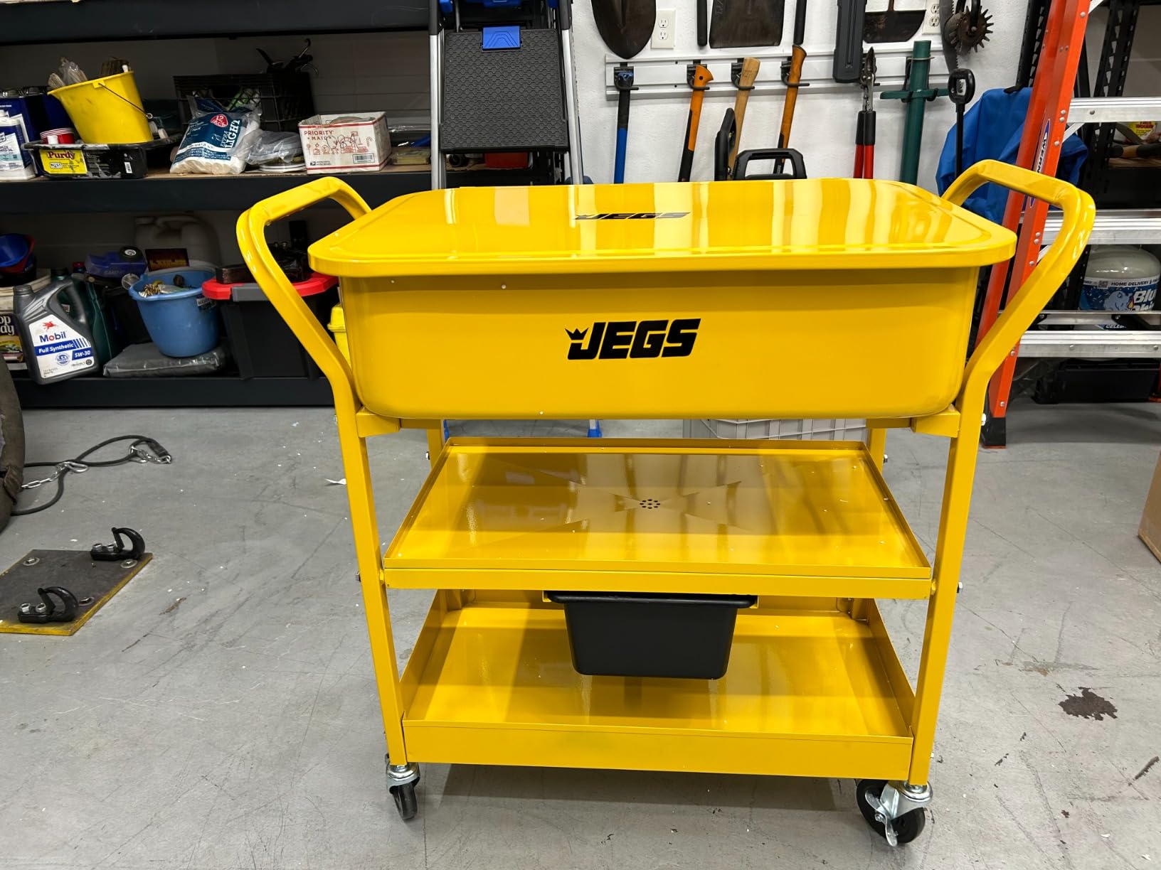 Portable Parts Washer Cart 20-Gallon Tank Solvent Capacity: 12-Gallon customer photo 1