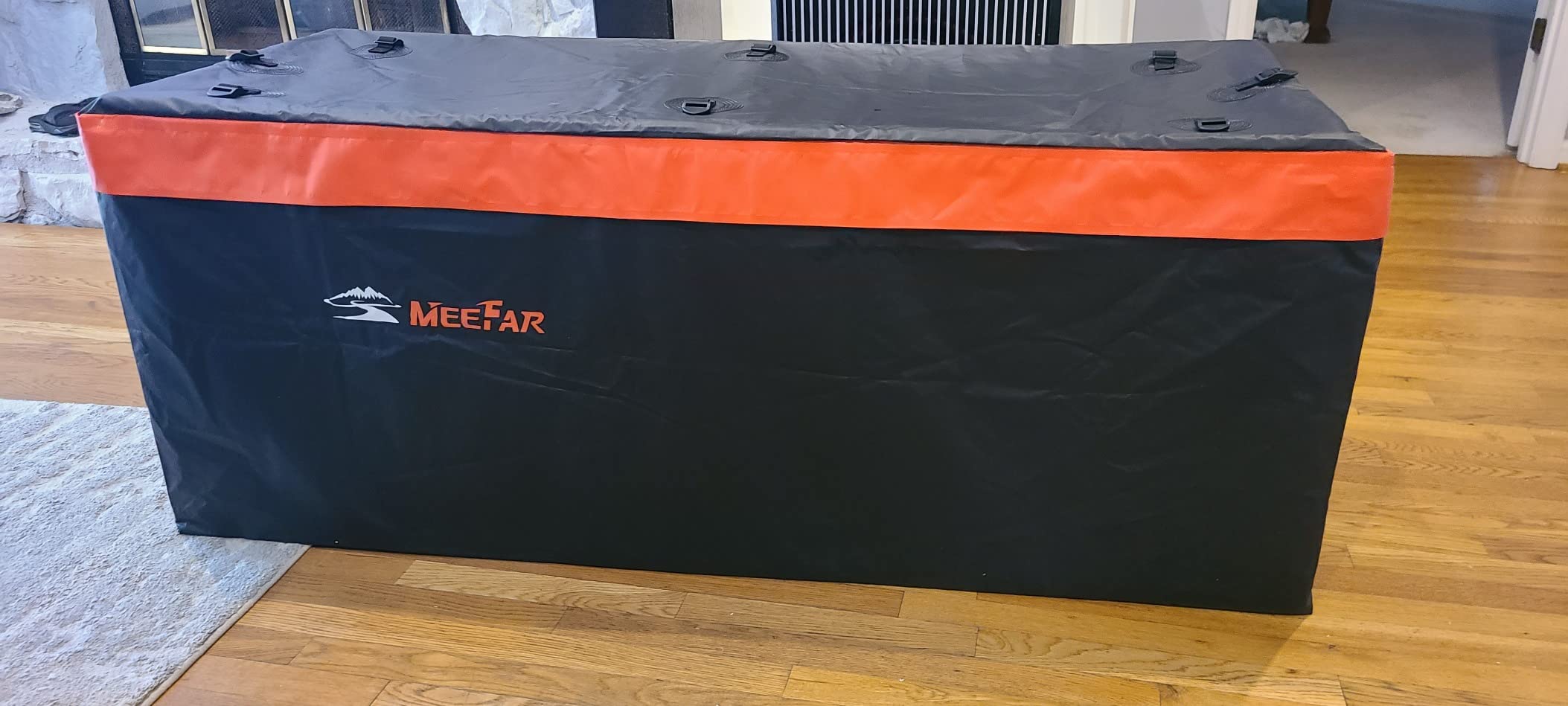 Car Roof Bag Rooftop Cargo Carrier Bag Waterproof 21 Cubic Feet roof Cargo customer photo 2