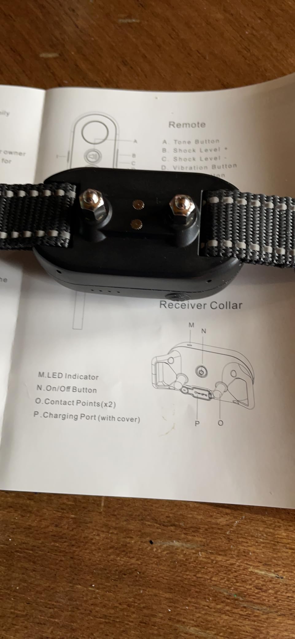 Dog Shock Collar, Electric Dog Training Collar with Remote & 4-Channels customer photo 2