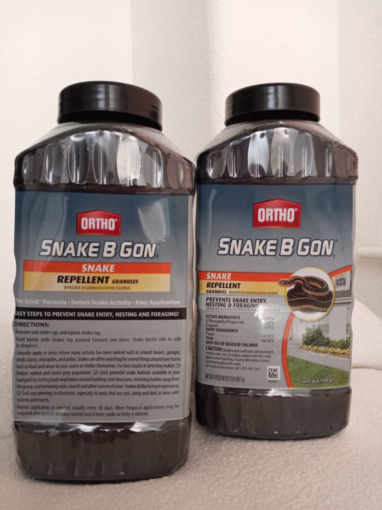 Ortho Snake B Gon1 Snake Repellent Granules, 2 lbs. (2-Pack) customer photo 2