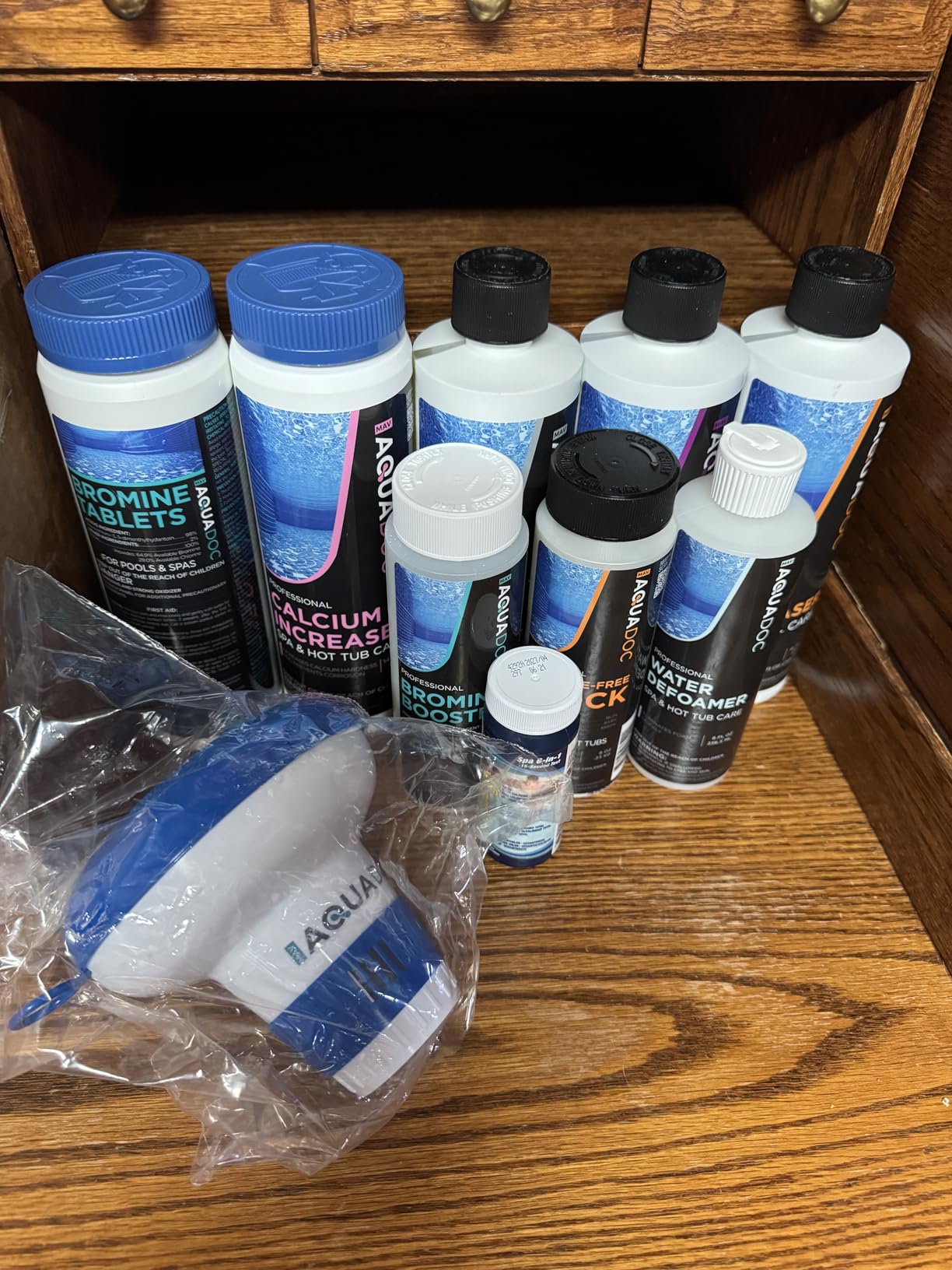 AquaDoc Bromine Hot Tub Starter Kit - Complete Spa Chemicals Kit customer photo 2