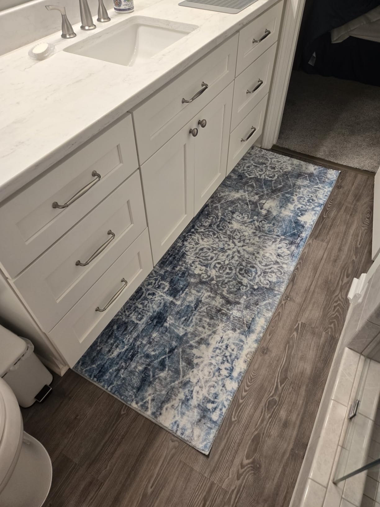 HEBE Hallway Runner Rug 2'x6', Washable Non Slip Kitchen Rug Runner customer photo 1