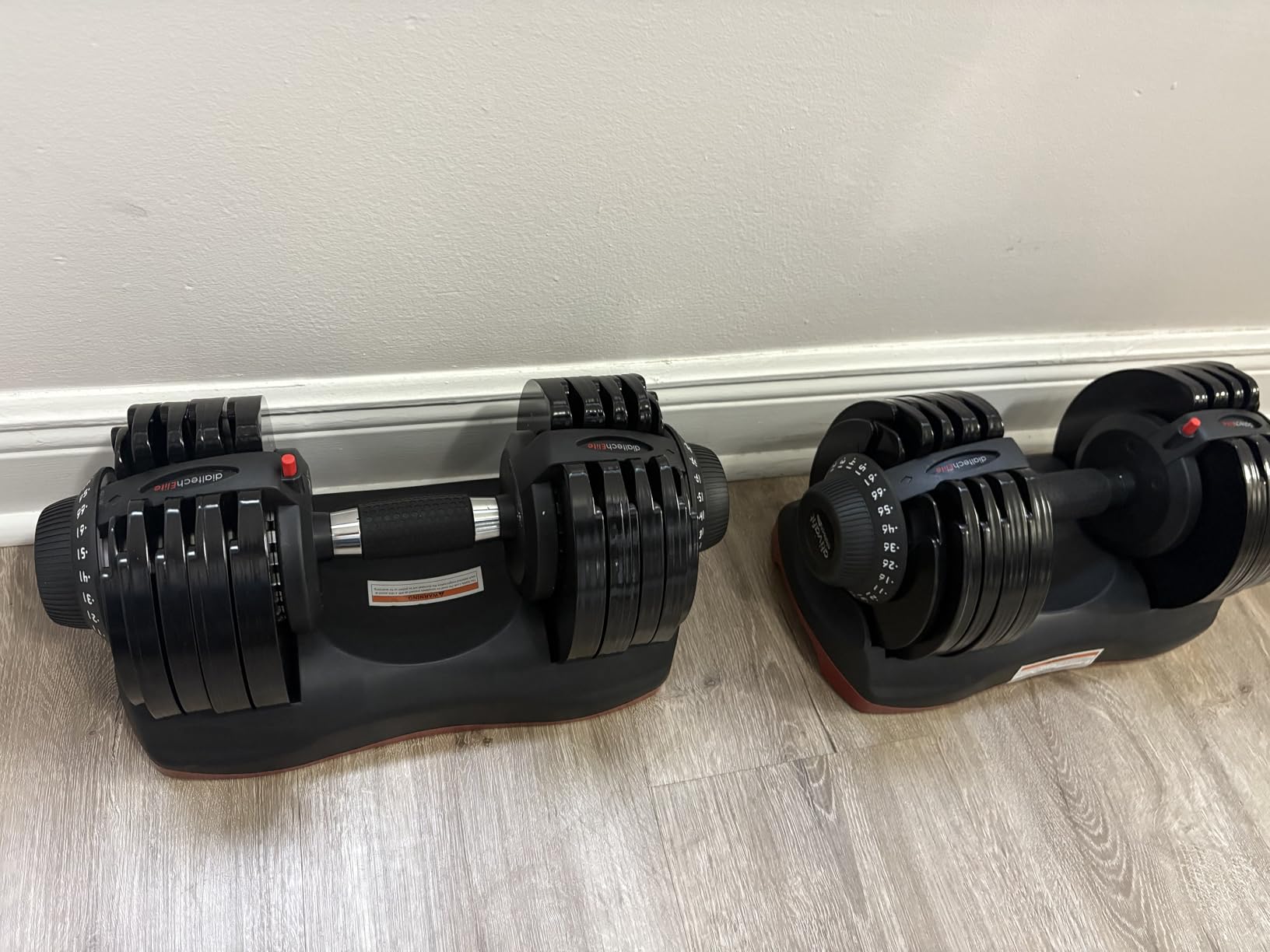 ATIVAFIT Adjustable Dumbbells Set, 5–88LB Quick Adjust Free Weights with Double Safety Lock & Anti-Slip Steel Handle, Space Saving Home Gym Equipment for Full Body Strength Training customer photo 1