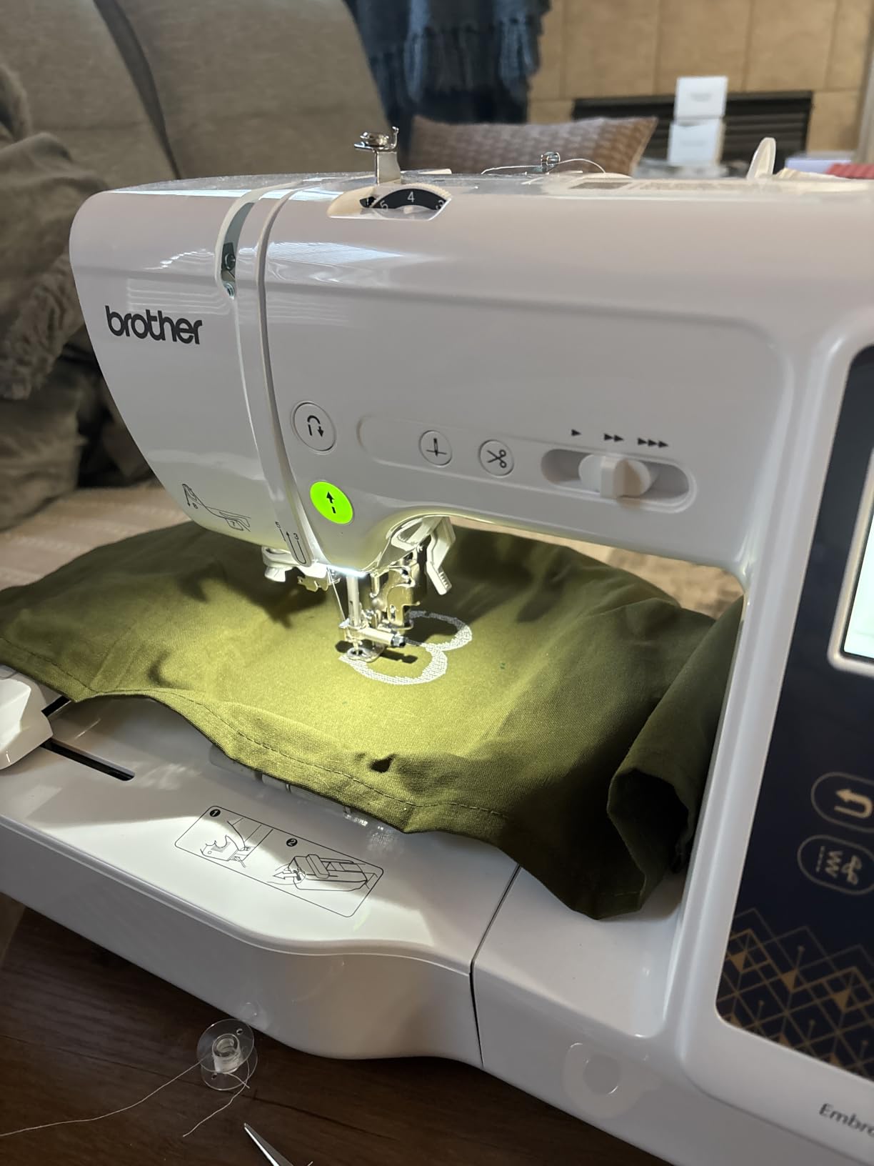 Brother SE700 Sewing and Embroidery Machine, Wireless LAN, 8 included Ft customer photo 1