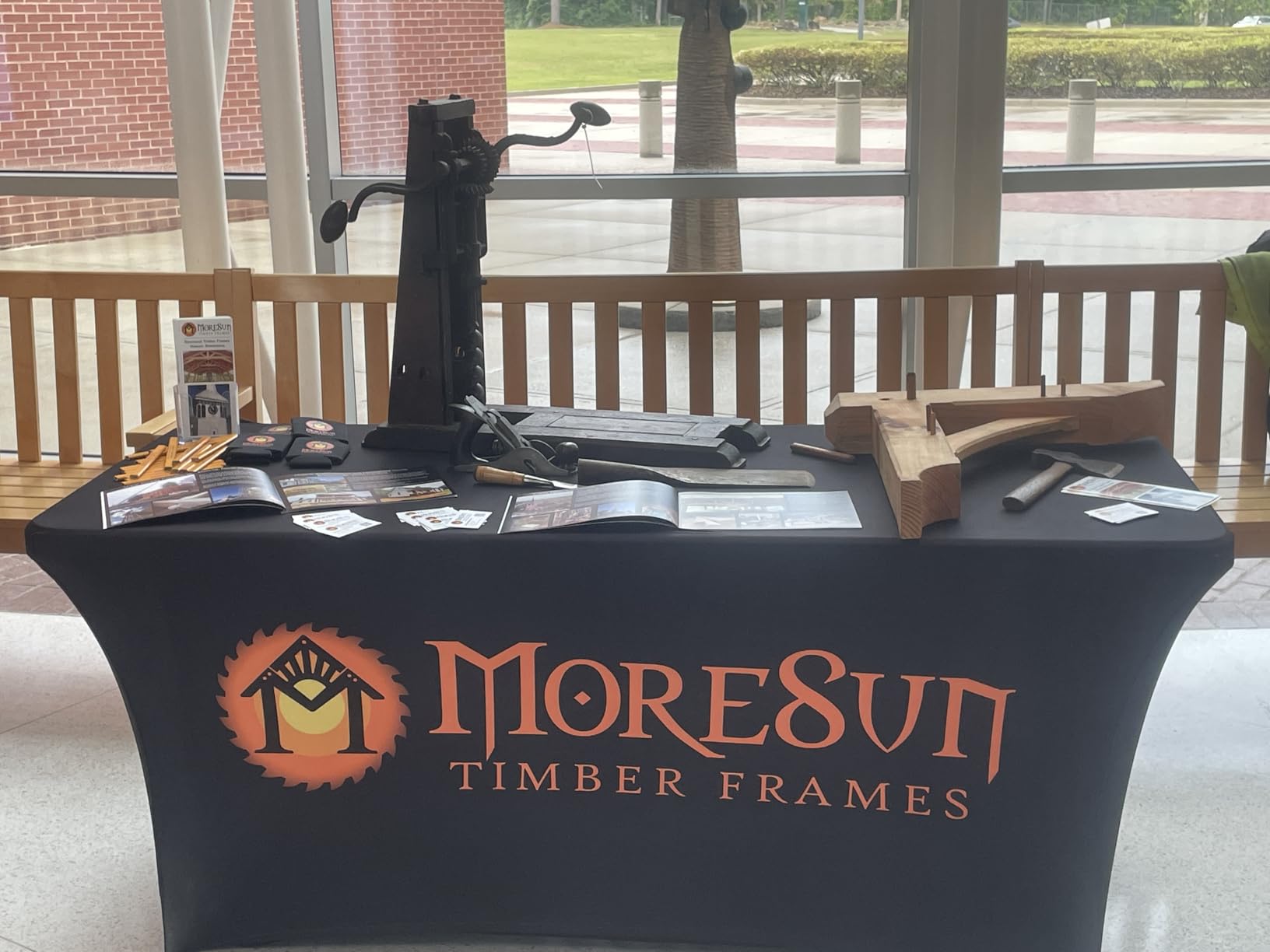 UV Centre Custom Table Cloth Cover for Business, Personalized Spandex Logo Tablecloth with Custom Image & Text, Stretch Fitted Display Table Cover for Trade Shows, Expo, Events, 6 FT customer photo 1