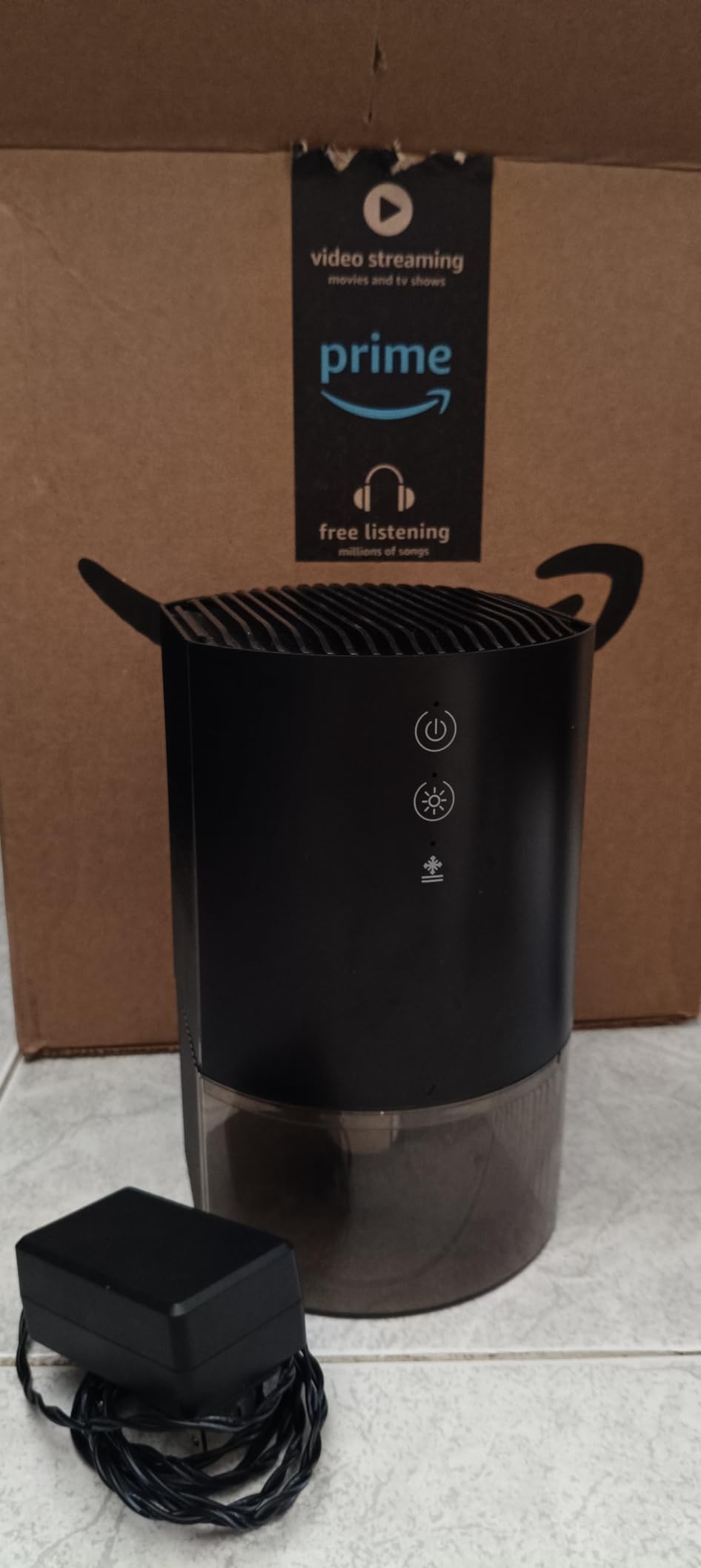 SANVINDER Dehumidifiers for Home, 25oz Dehumidifier for Bedroom with Auto-off, Ultra Quiet Energy Saving for Bathroom Closet Wardrobe Office RV (285sq.ft) customer photo 1
