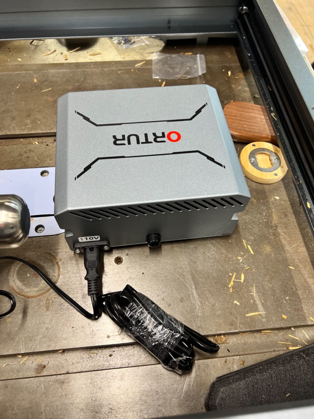 ORTUR Air Assist for Laser Cutter, Powerful 0-50L/min Air Assist Pump for ORTUR Laser Master 3 and Laser Master 2 Pro LF, Laser Module Protection, Fast and Deep Cutting customer photo 1