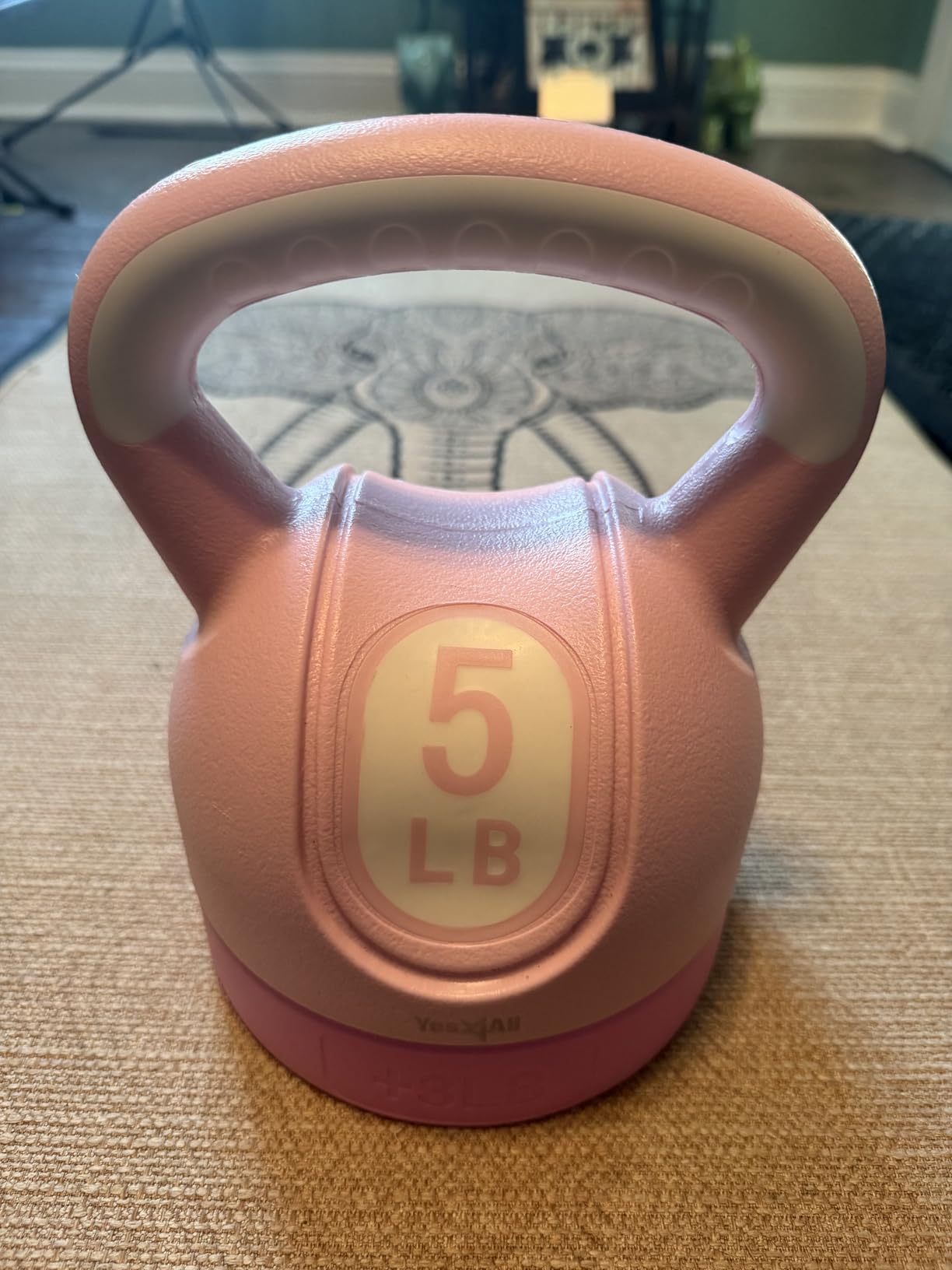 Yes4All Adjustable Cement Kettlebells for Strength Training customer photo 2