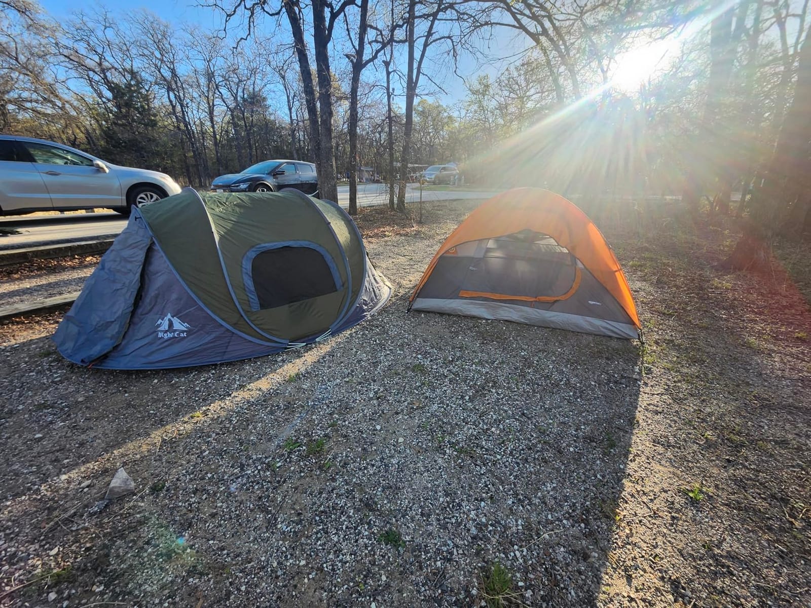 Night Cat Pop-up Camping Tent: 2 to 4 Person Tent Waterproof Instant Easy Setup Family Tent customer photo 1
