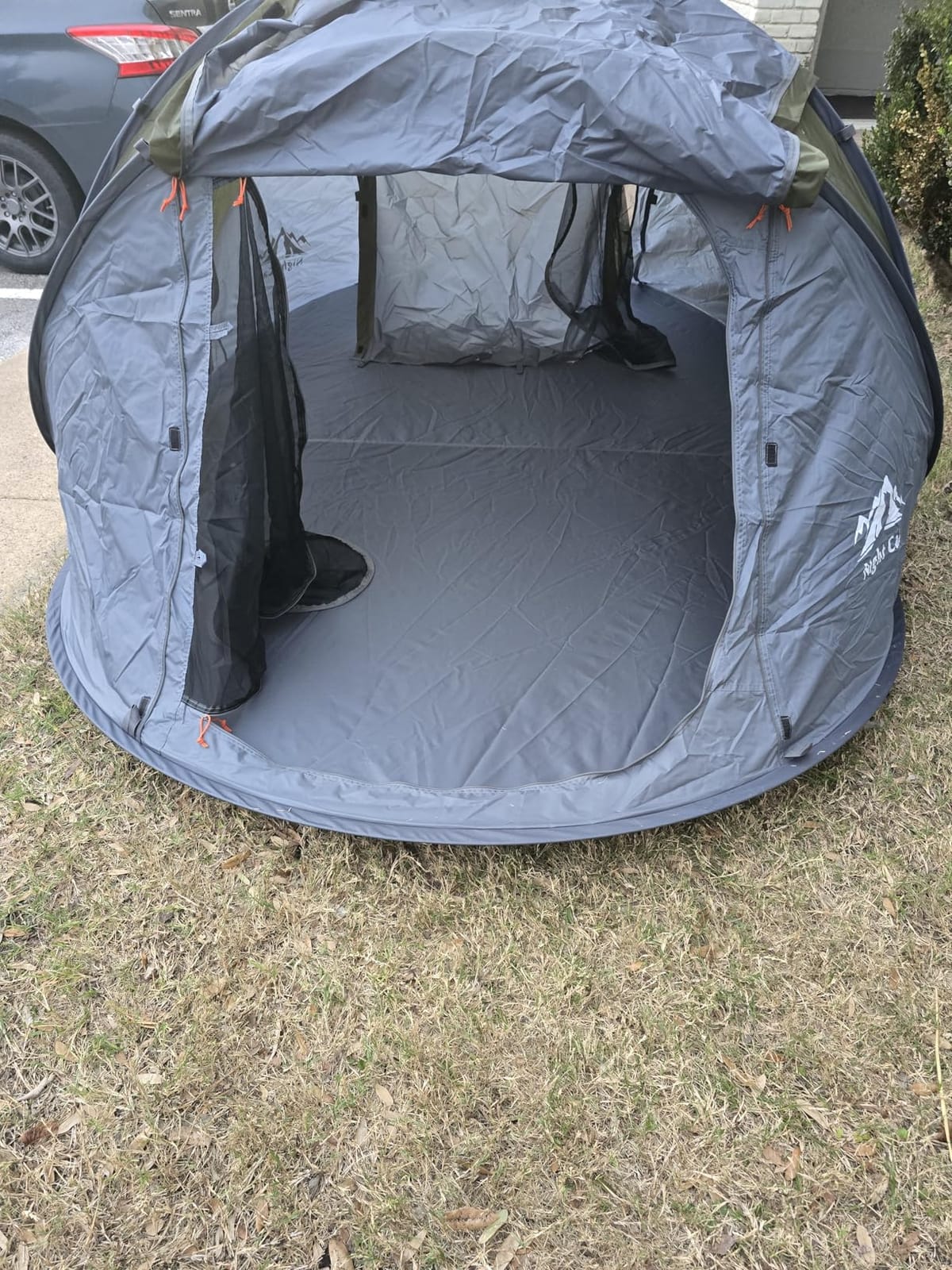 Night Cat Pop-up Camping Tent: 2 to 4 Person Tent Waterproof Instant Easy Setup Family Tent customer photo 2
