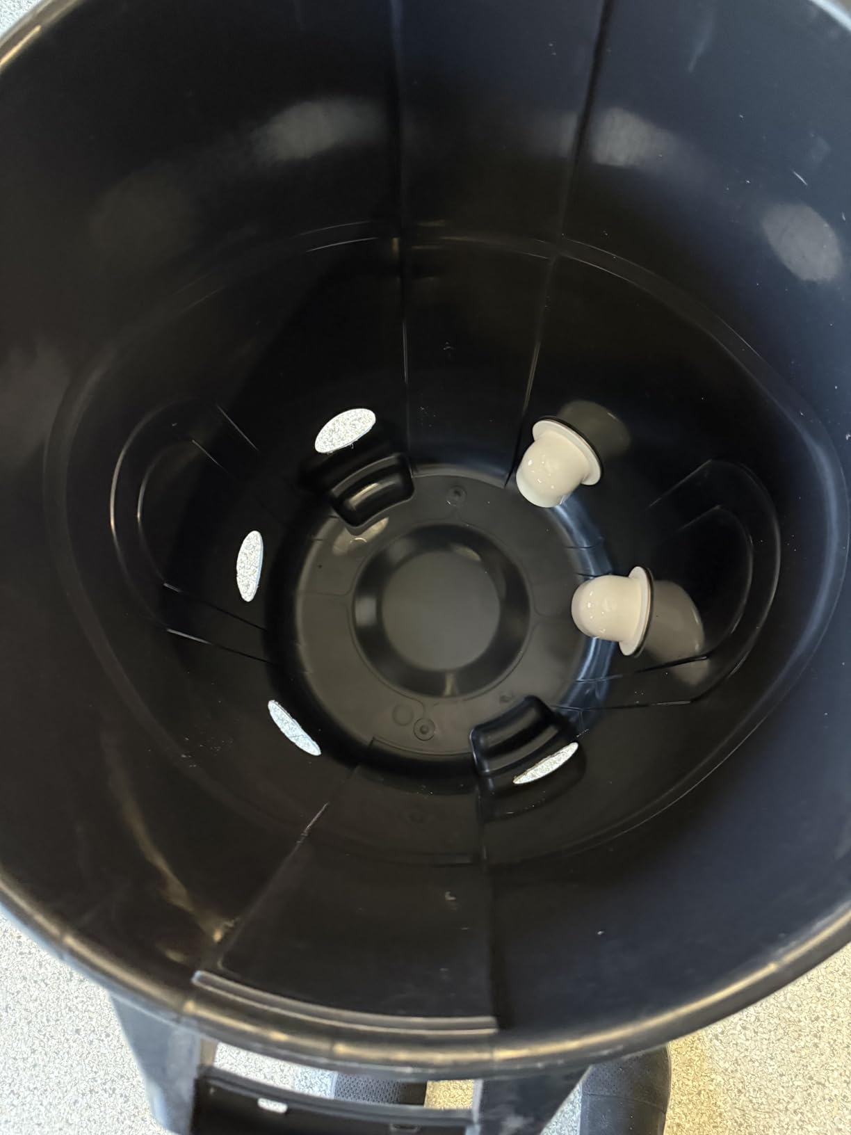 6 Chicken Feeder Ports,DIY Poultry Feeder Cups with Lids & Drill Bit,Orange customer photo 2