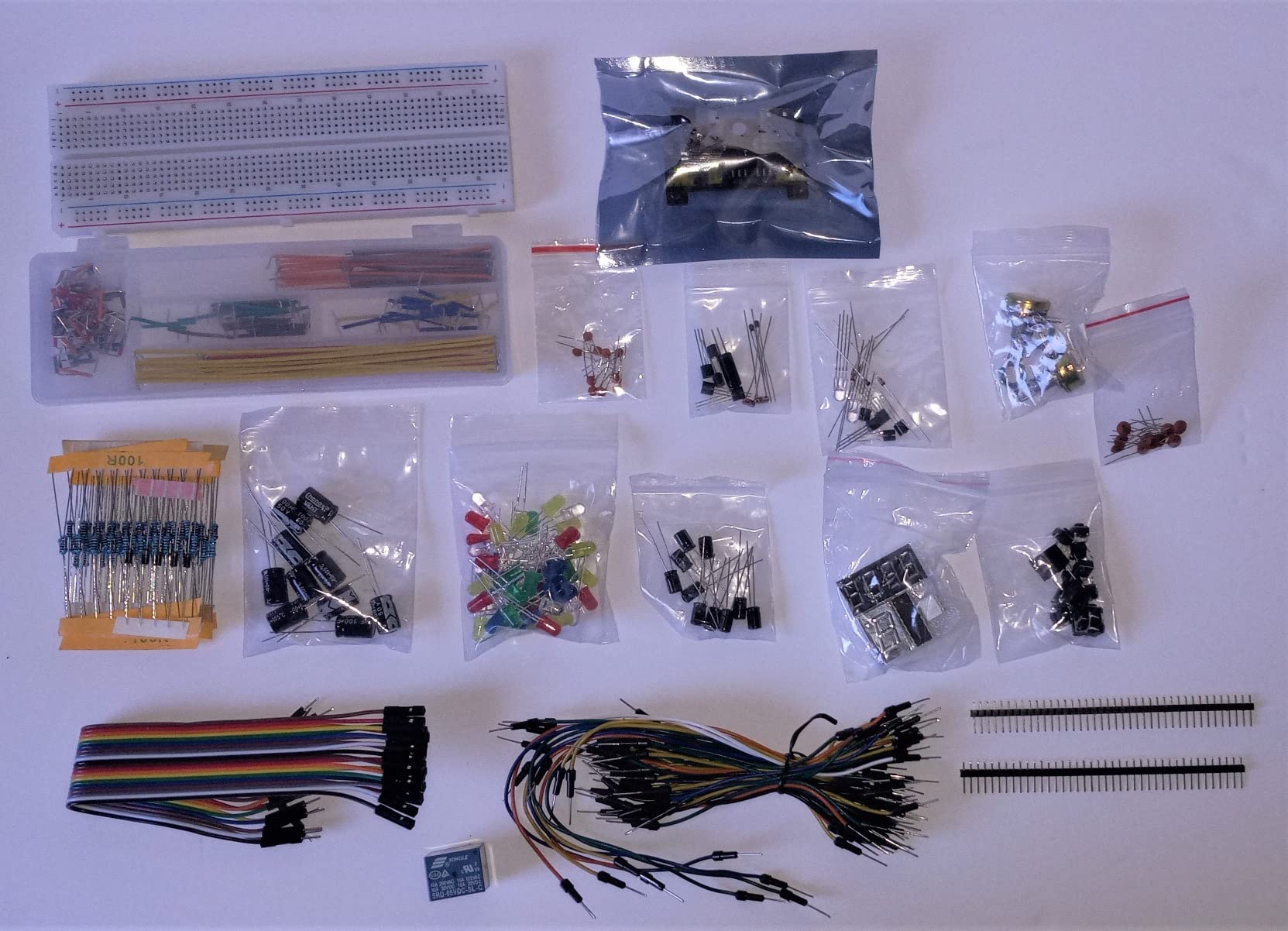 Miuzei Electronics Component Kit with Breadboard Compatible with Arduino customer photo 1