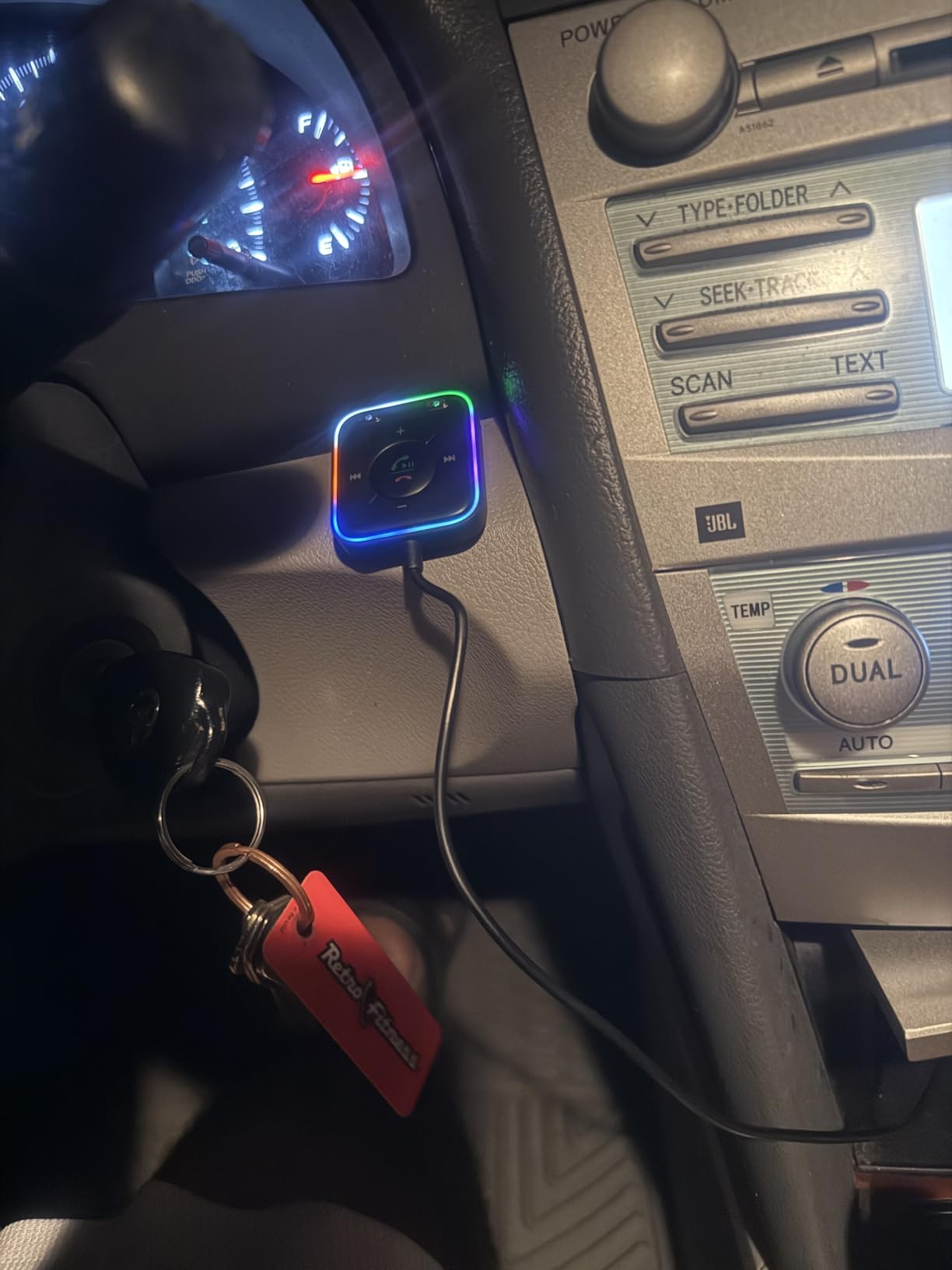 JOYROOM Bluetooth 6.0 AUX Car Adapter, Dual Mics Noise Cancellation customer photo 2