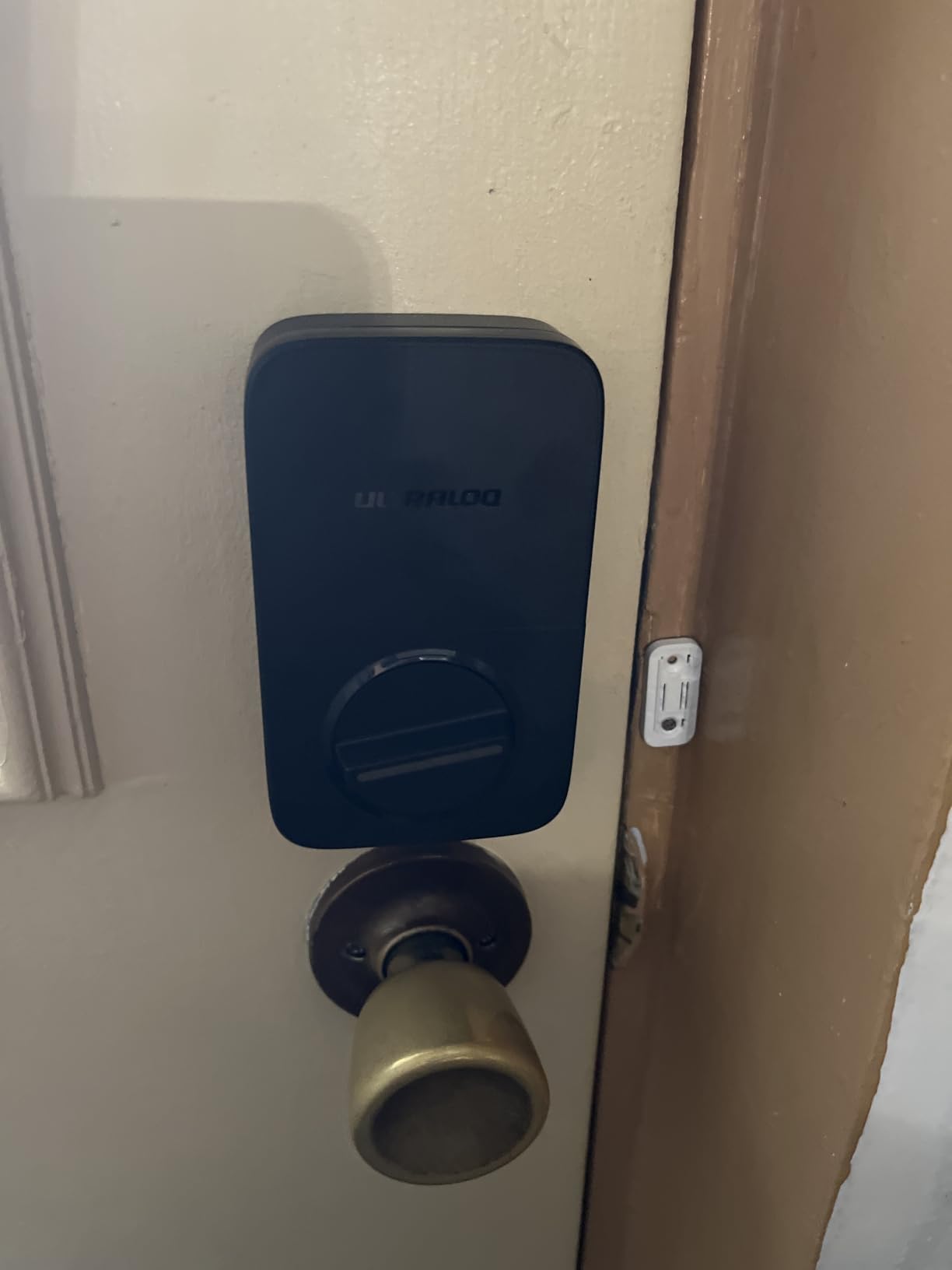 ULTRALOQ U-Bolt WiFi Smart Lock with Door Sensor, App Remote Access customer photo 1